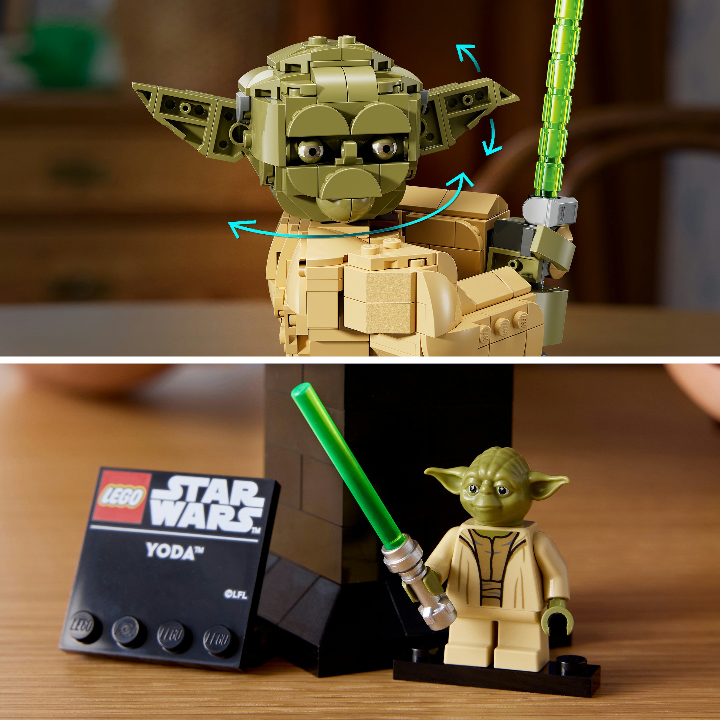 LEGO® Pions de construction »Yoda Büste (75438), LEGO Star Wars™«