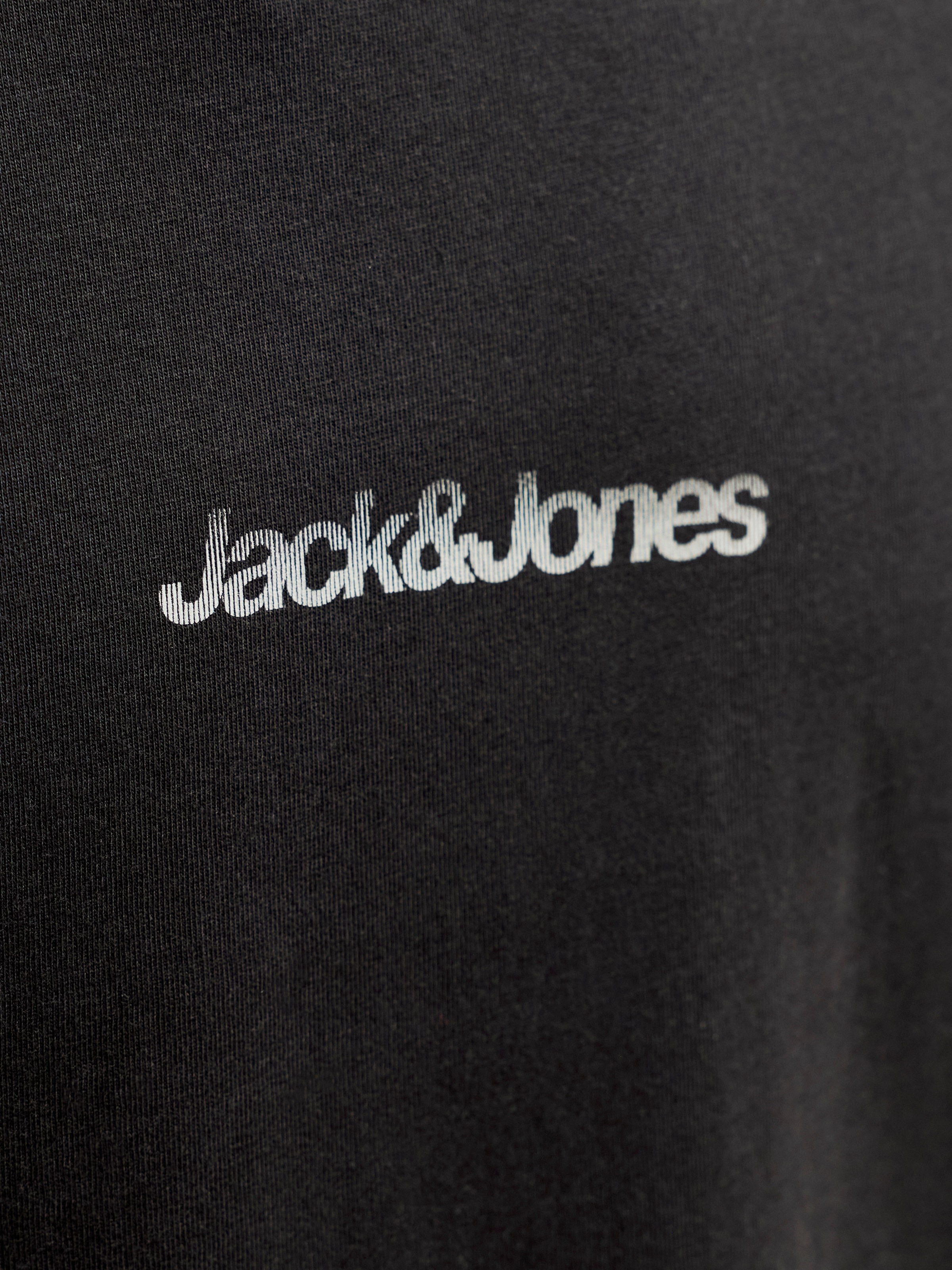 Jack & Jones PlusSize T-Shirt »JCOECHO GRAPHIC BACKPRINT SS TEE FST PLS« Baumwolle,