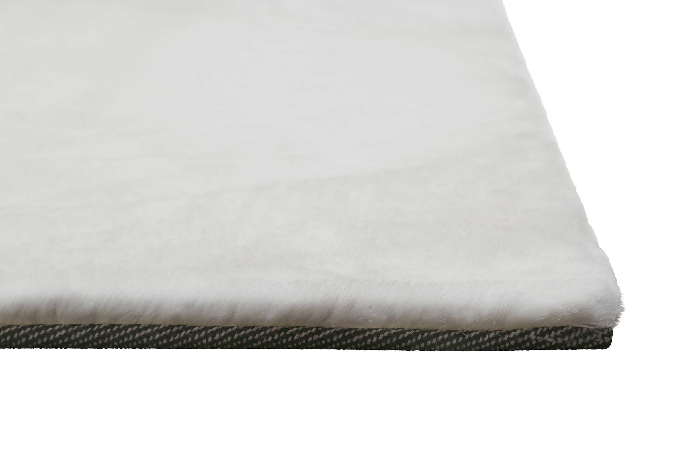 Wecon home Basics Tapis »Anna« Carré 25 mm Höhe Hochflorteppich, getuftet, modern, einfarbig, flauschig, Wohnzimmer