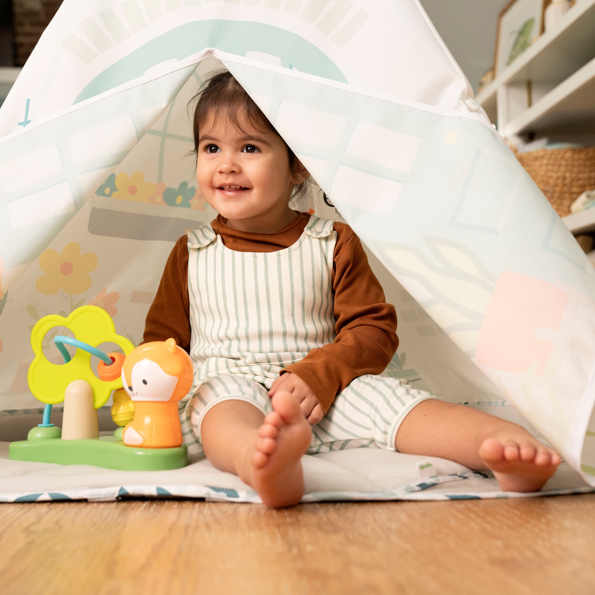 ingenuity Spielcenter »Tummy to Toes™ 6-in-1 Milestones Center« mit Licht und Sound