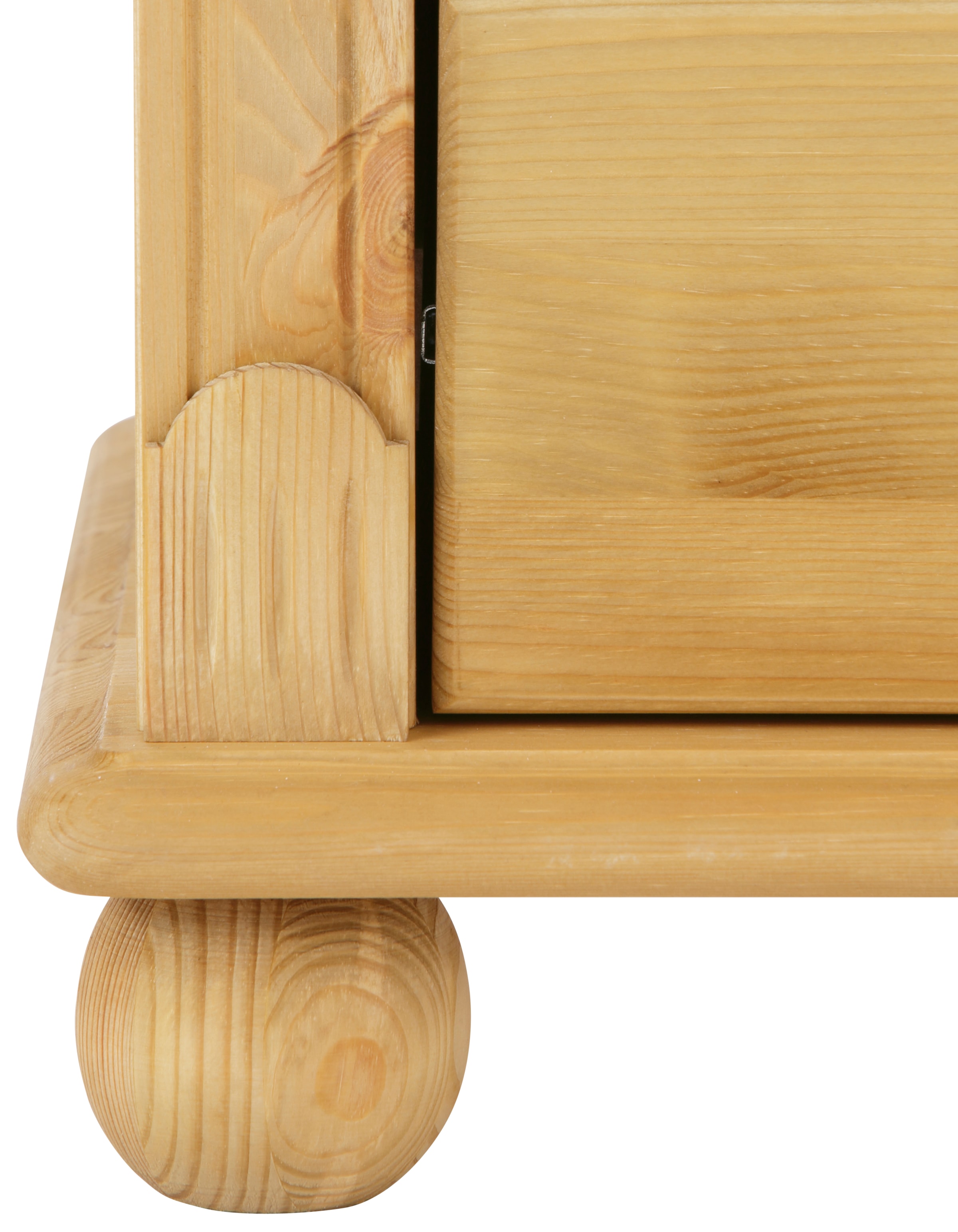 GOODproduct Table de nuit »Tessin« aus massiver FSC®-zertifizierter Kiefer, mit 3 Schubladen