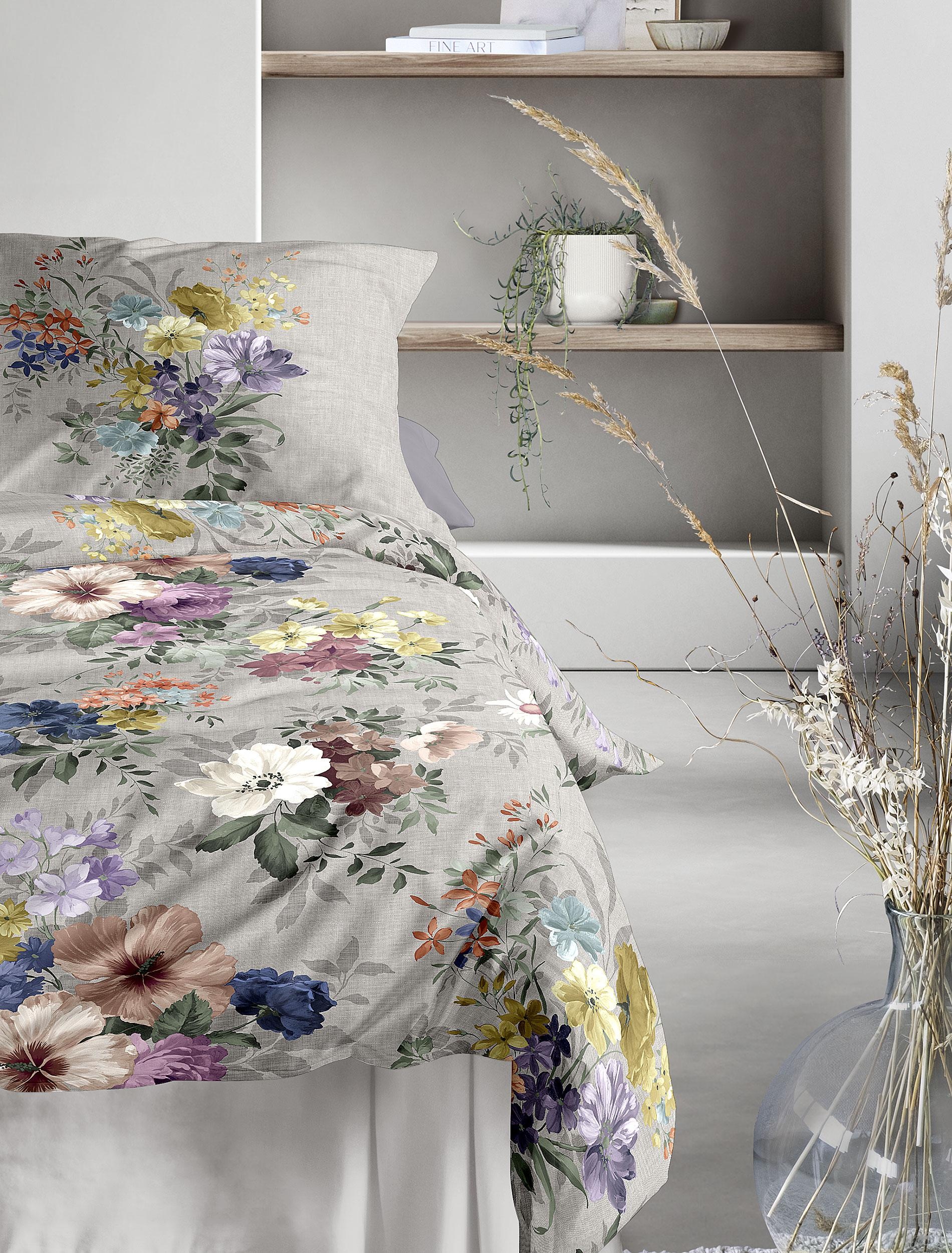 Irisette Linge de lit »Wave 8633« 2 confortable et respirant, qualité toutes saisons