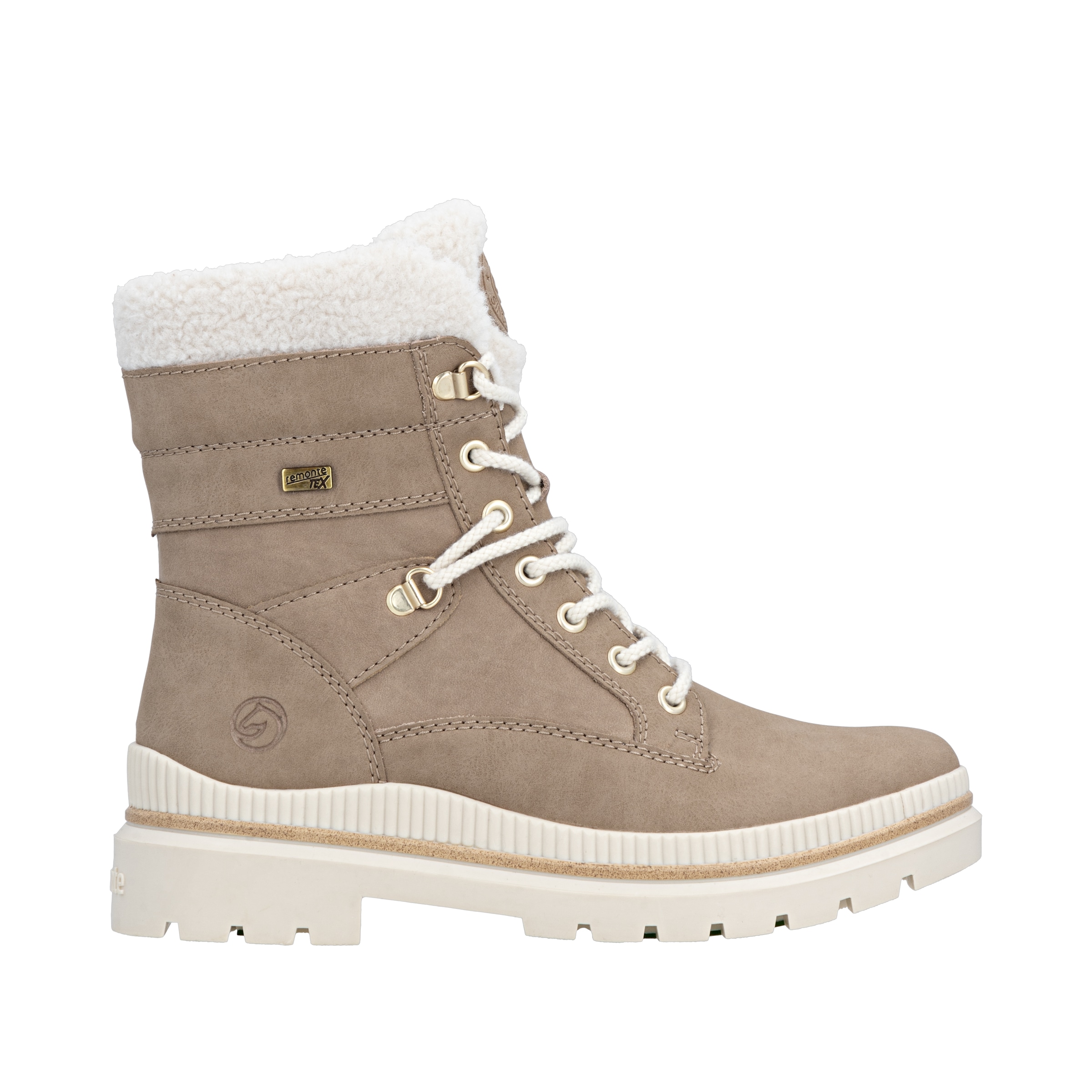 Remonte Winterboots »FIBER-GRIP«  Schnürstiefelette, Profilsohle, mit Schurwollfutter und TEX