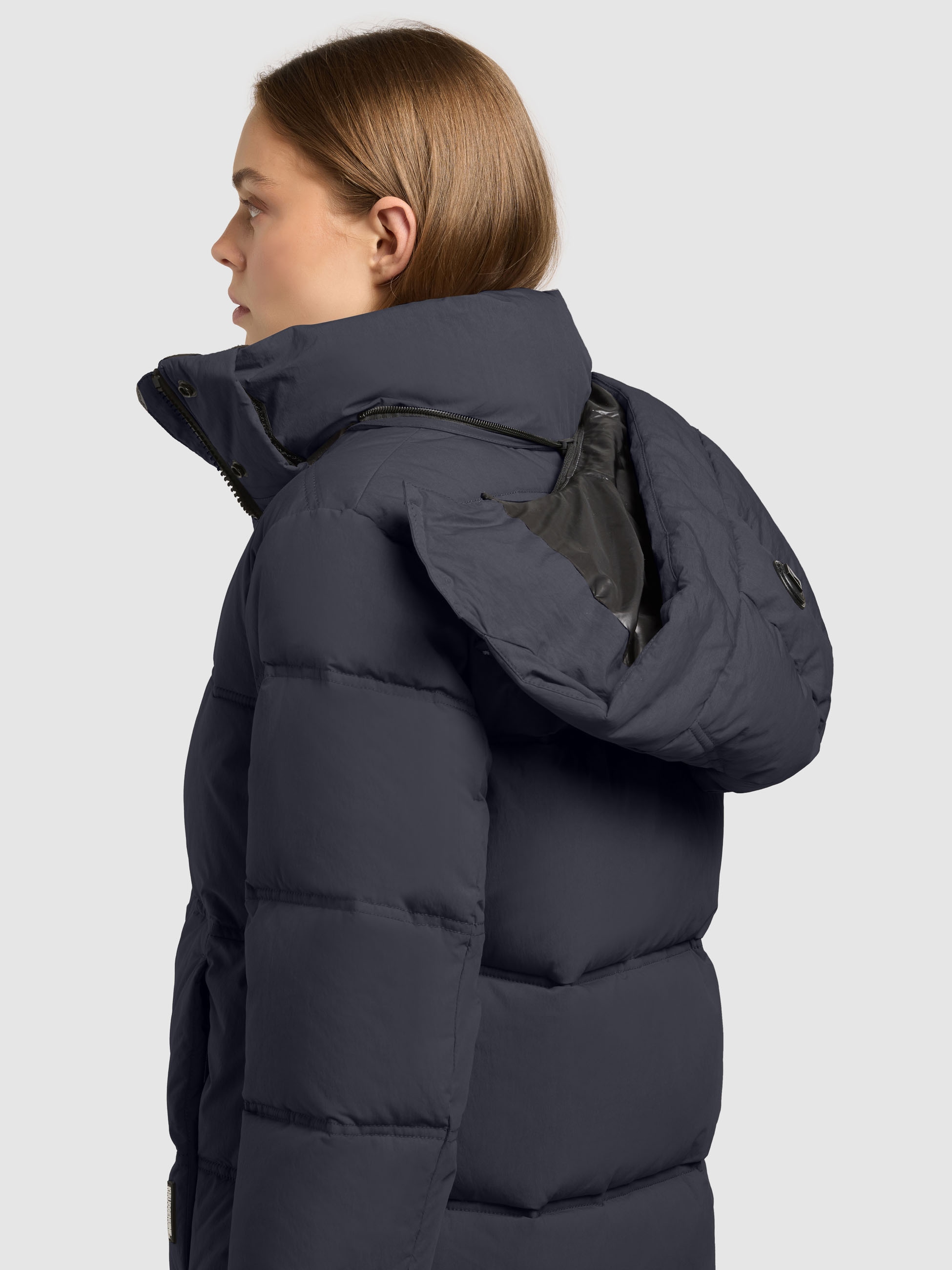 khujo Veste matelassée »ORDE« mit Kapuze mit Kapuze, hochschliessender Kragen, bequeme Passform