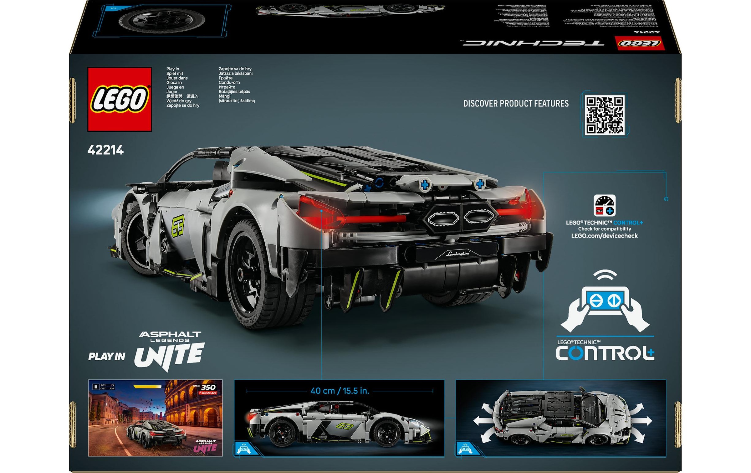 LEGO® Briques de jeu »LEGO® Technic Lamborghini Revuelto Supersportwagen 42214«