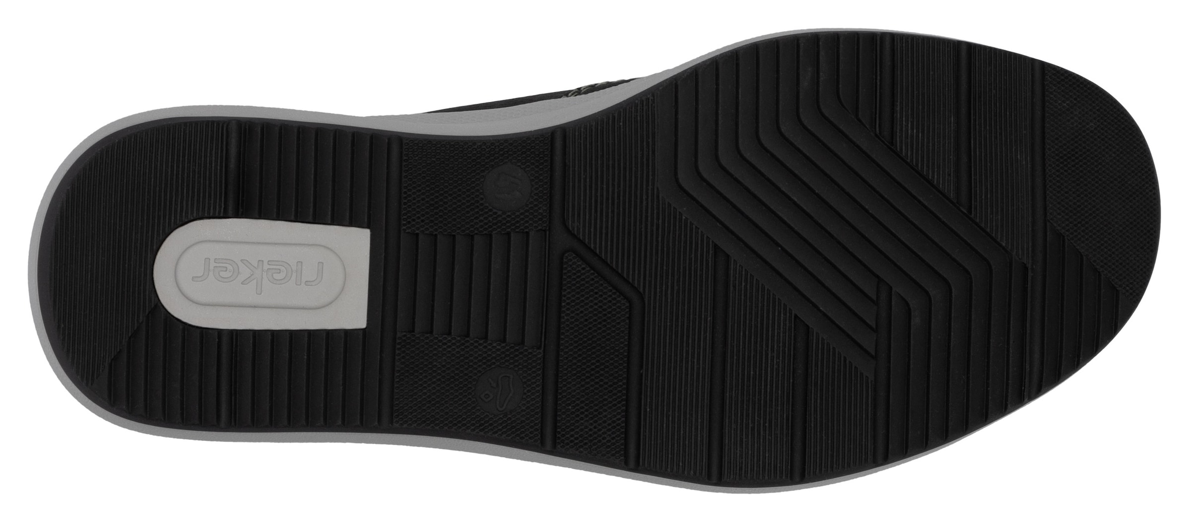 Rieker Slipper  , sneaker slip-on, chaussure basse, loafer, chaussure décontractée avec élastique
