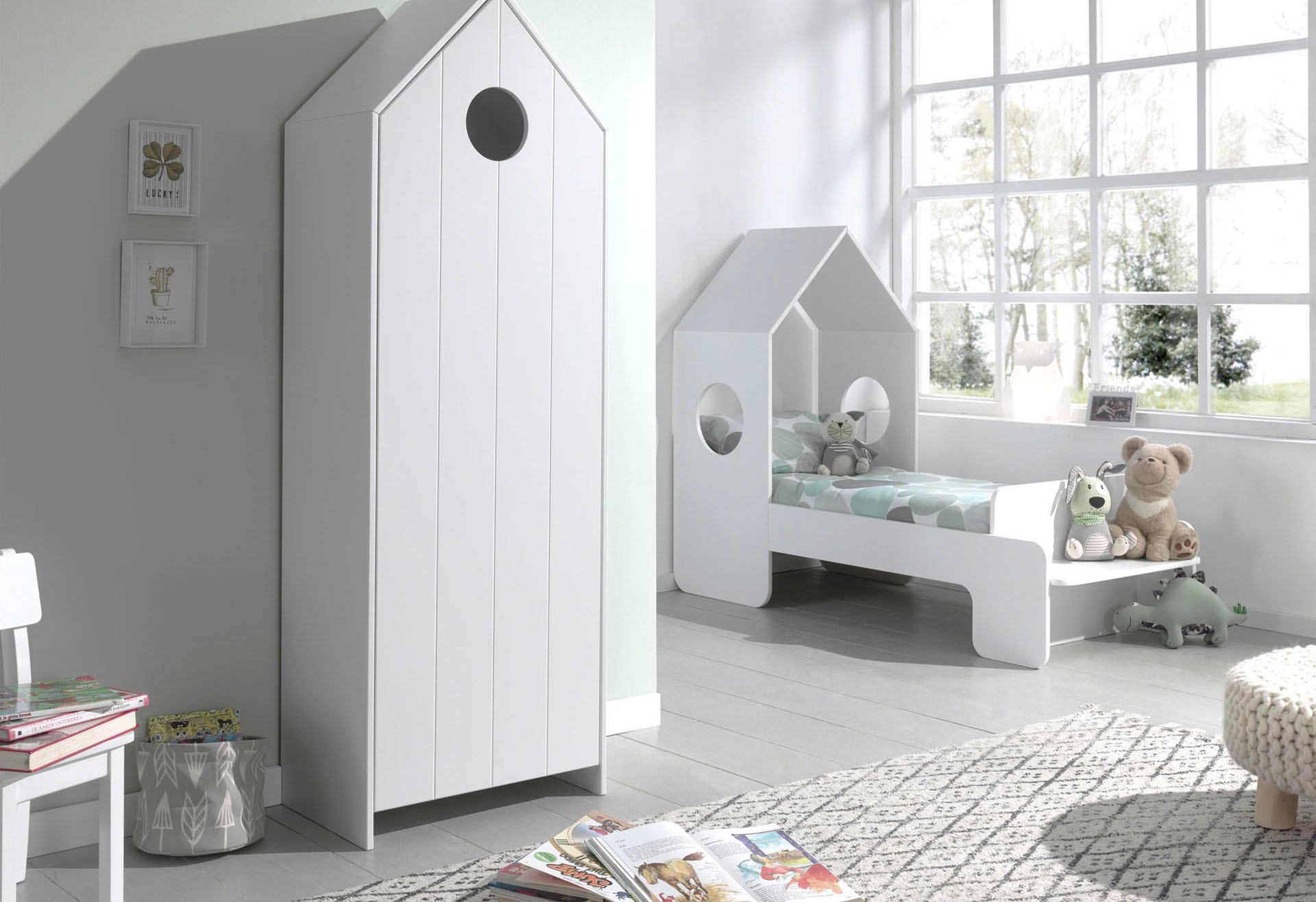 Vipack Armoires à vêtements »Casami, mit Soft-Close, viel Stauraum, TOP modern« L/H/P env. 57,6x171,3x37 cm, différentes couleurs, style maison de plage,  utilisable comme armoire à vêtements/linge, usage universel