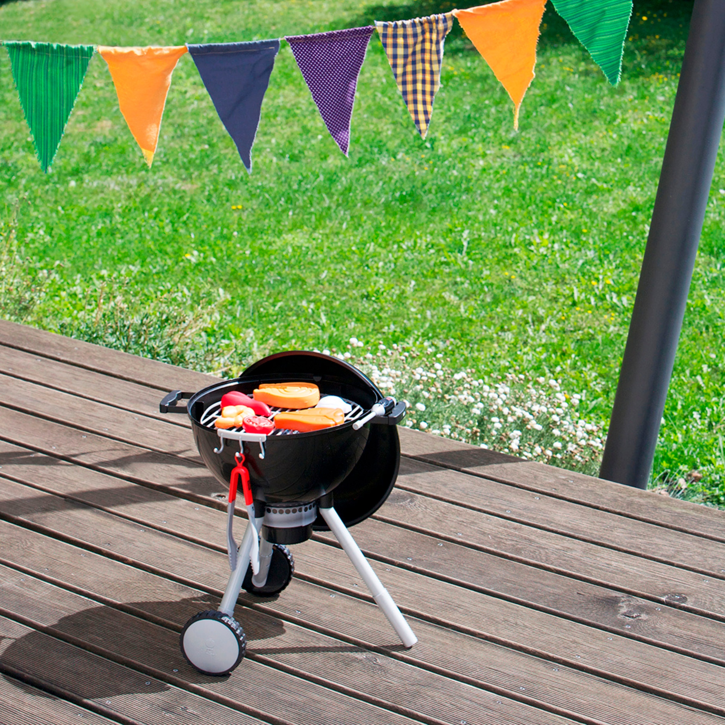 Klein Kinder-Küchenset »Weber Spiel-Kugelgrill One Touch Premium« mit Licht und Sound, Made in Germany