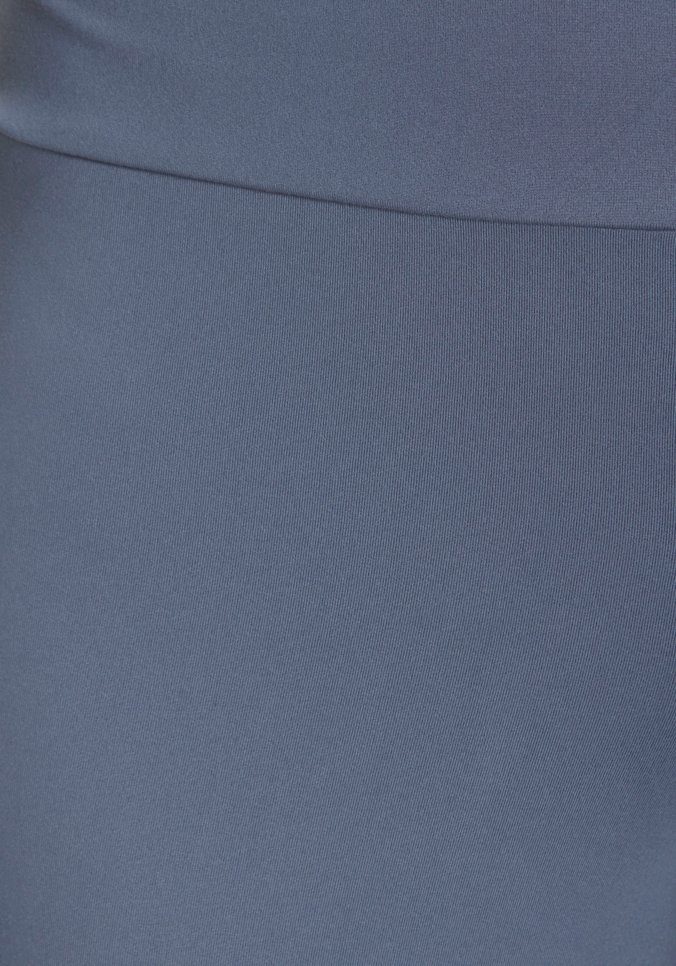 LASCANA Jupe-culotte  mit gerundetem Beinsaum in weich fliessender Qualität