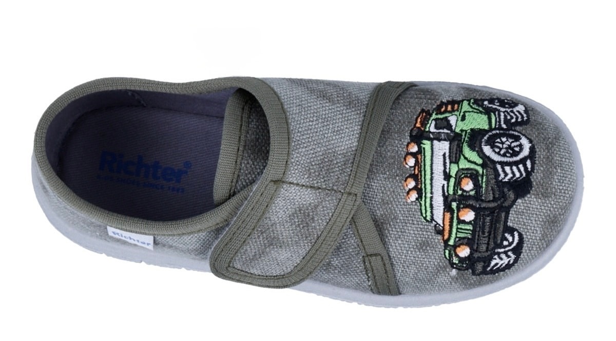 Richter Chausson »Mailo WMS: Mittel«  Chaussure à scratch avec WMS, gabarit de taille à télécharger
