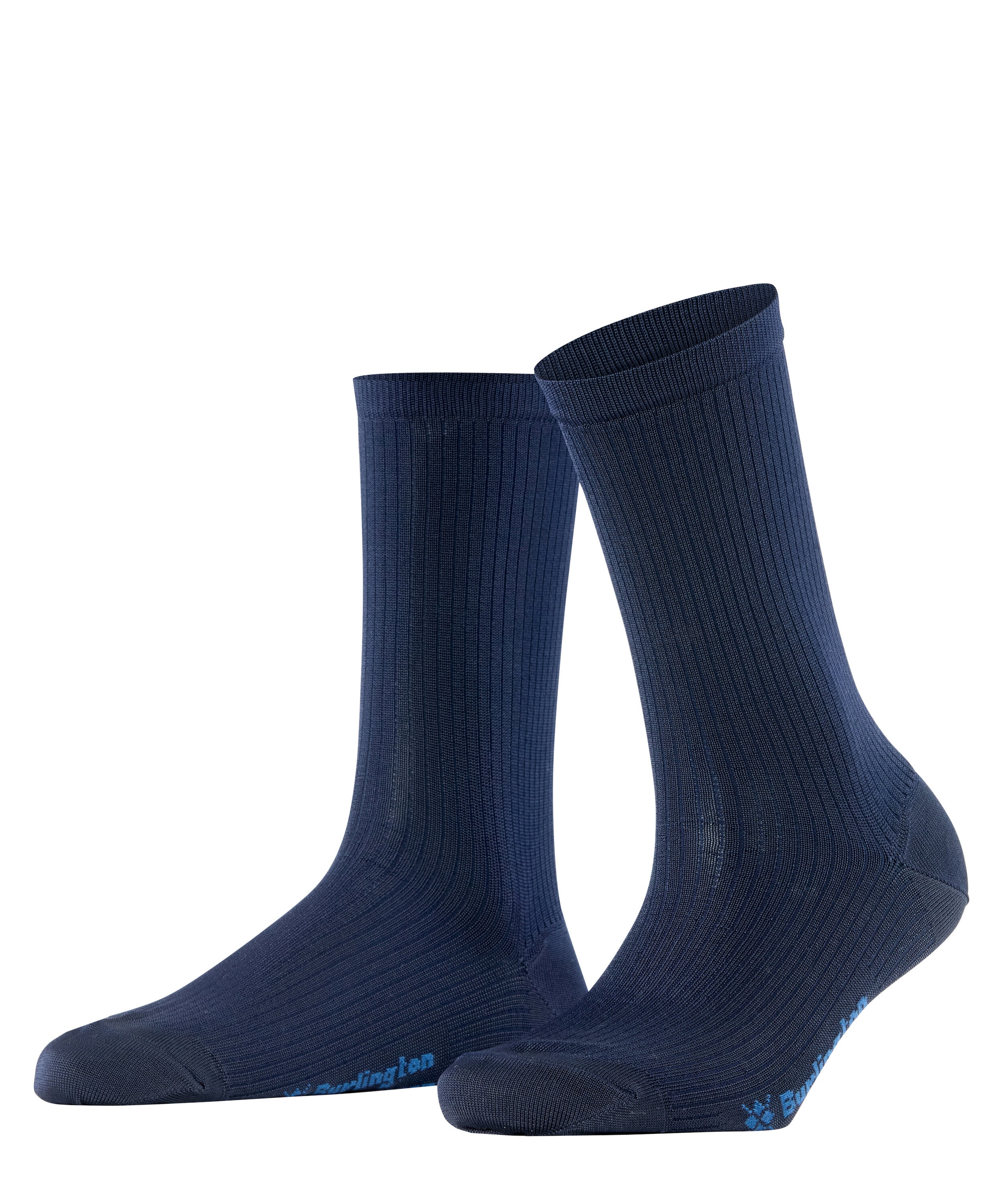 Burlington Socken »Princess Street« Einheitsgrösse 36-41, feine Rippenstruktur, Viskosemischung
