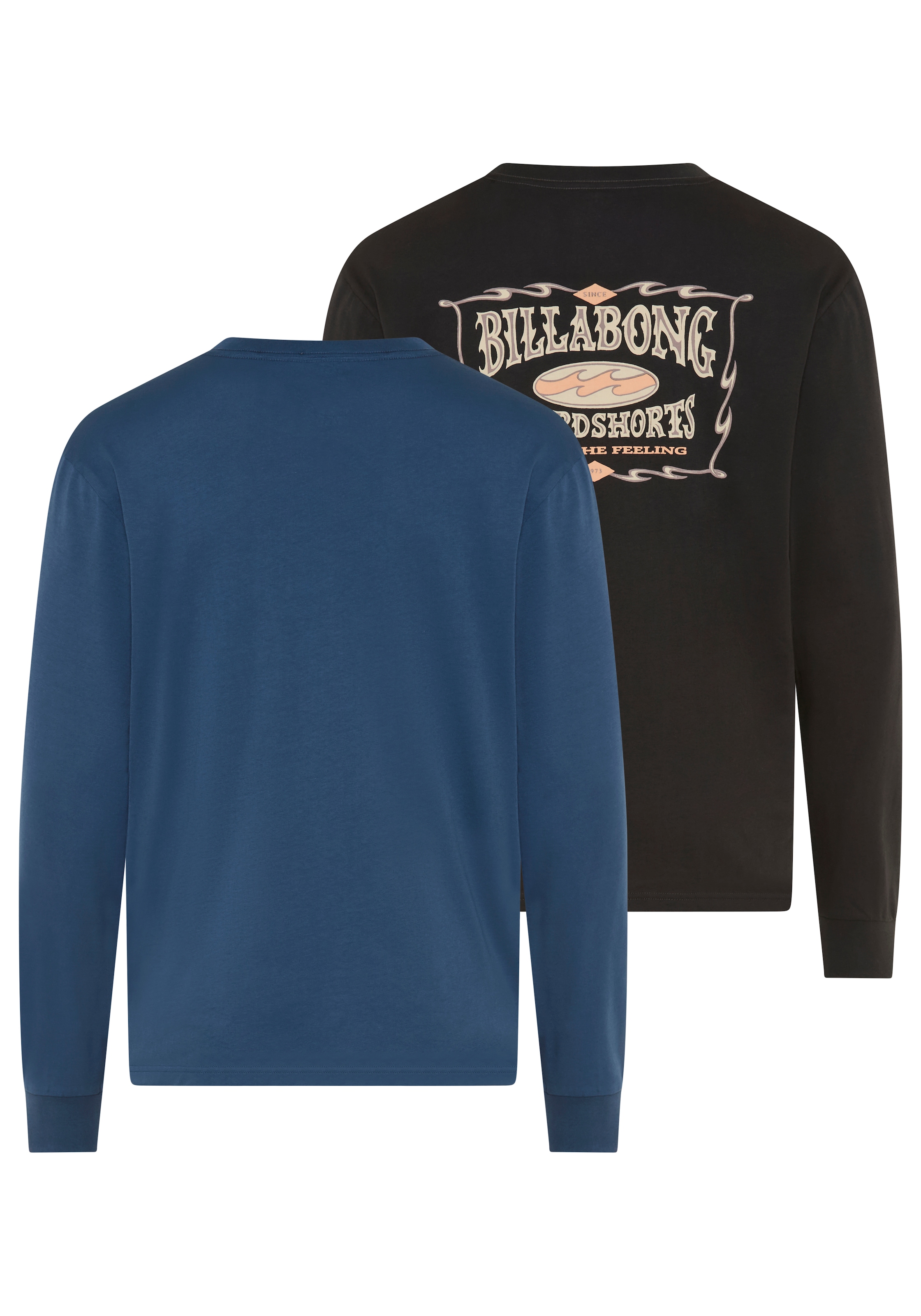 Billabong T-shirt à manches longues »PORTAL DOUBLEPACK« 2 Lot de 2 t-shirts à manches longues