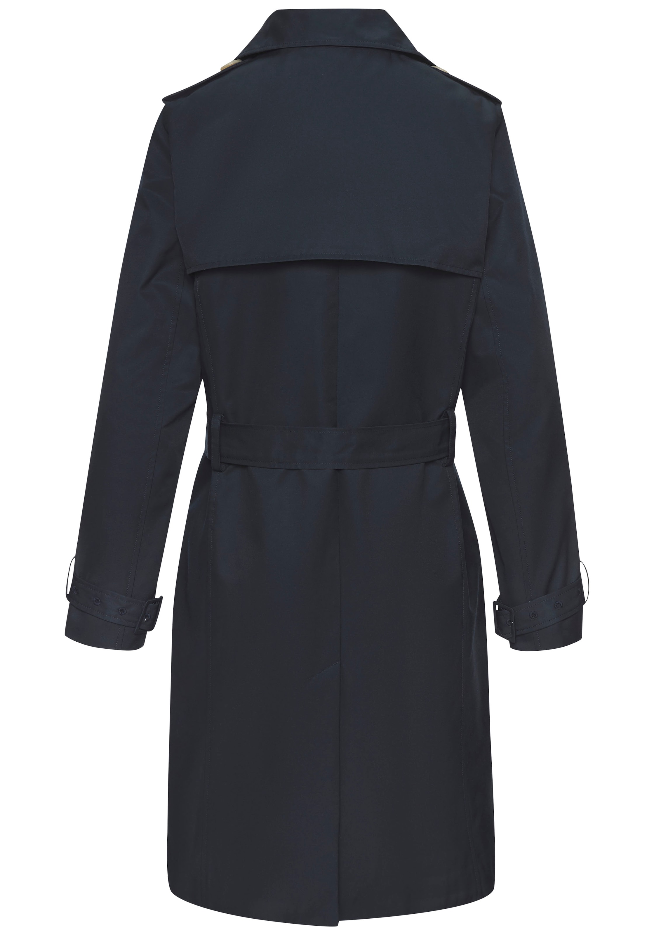 LASCANA Trenchcoat mit Passe, pflegeleichter Materialmix