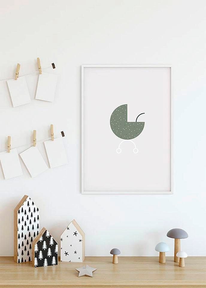 Komar Bild »Baby Hello World« Figuren 1 Stk. tlg. Wandbild zur Dekoration - ohne Rahmen