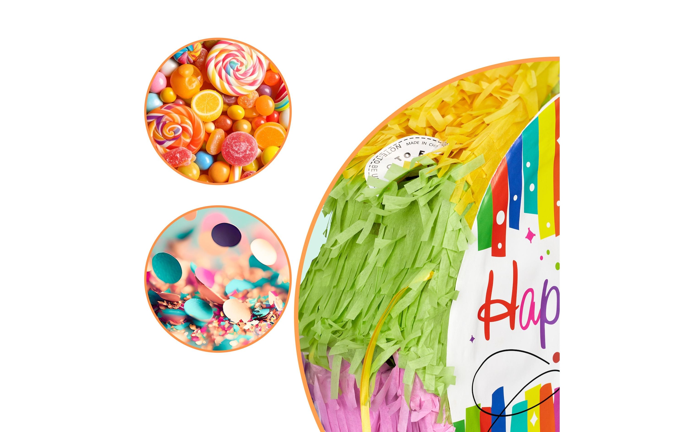 relaxdays Pinata »Geburtstag«