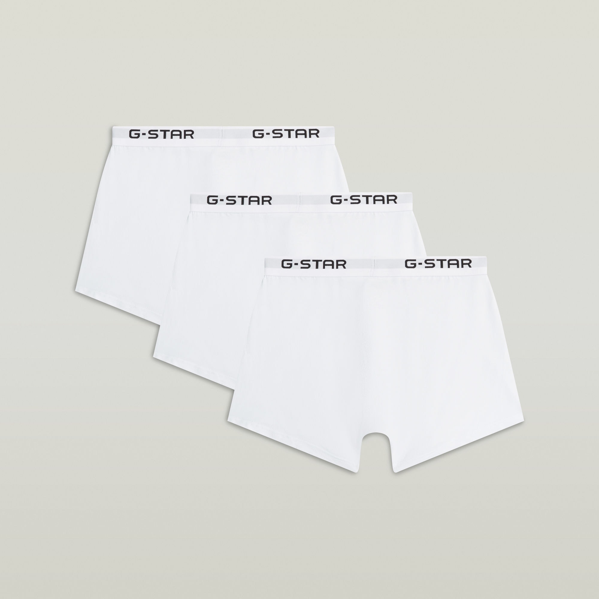 G-STAR Boxershorts »ASH, 3 PACK TRUNKS« Packung, 3 Stk. mit Logo-Bund