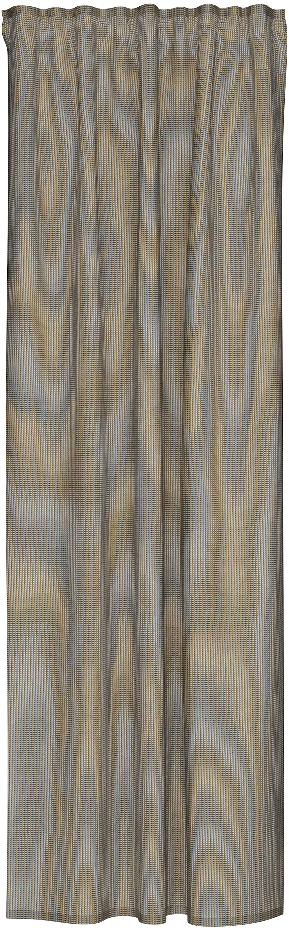 HOMING Rideau »Neta« Boucles cachées 1 cuis tlg. Netzstuktur, Wohnzimmer, Küche, Schlafzimmer