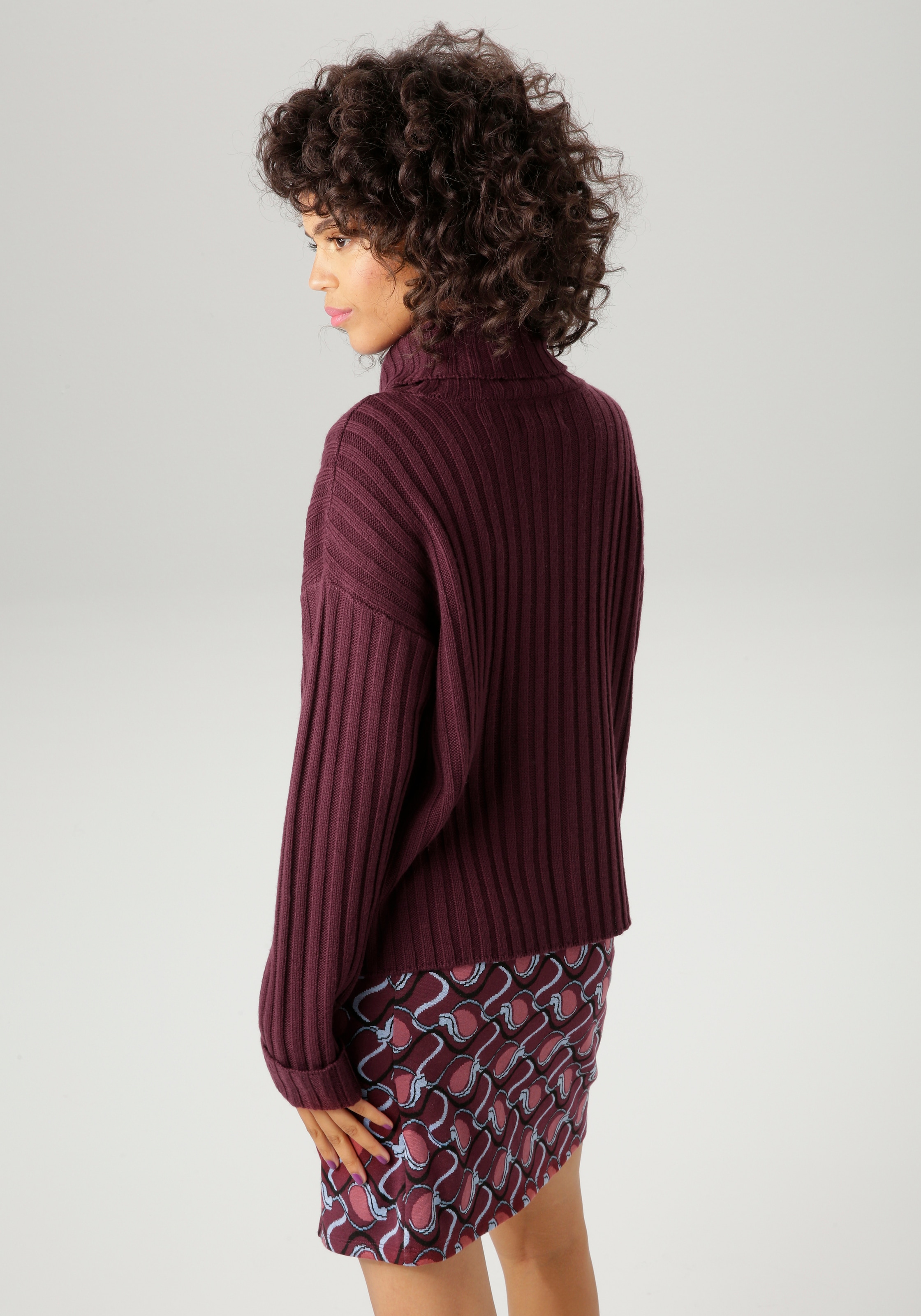 Aniston CASUAL Strickpullover in Streifen-Optik - NEUE KOLLEKTION