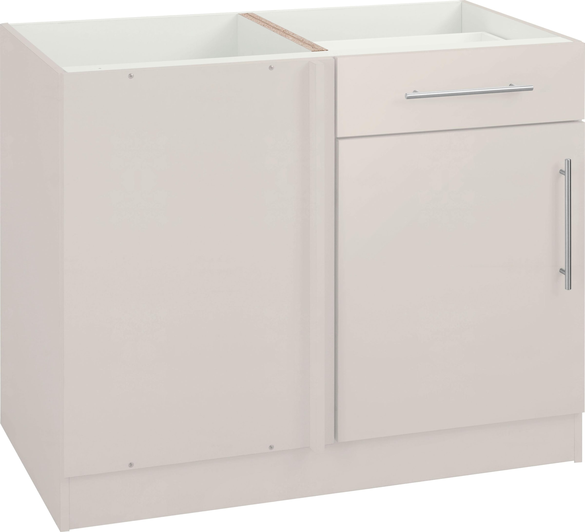 wiho Küchen Eckunterschrank »Cali, TOPSELLER« 100 cm breit, Planungsmass 110 cm, ohne Arbeitsplatte