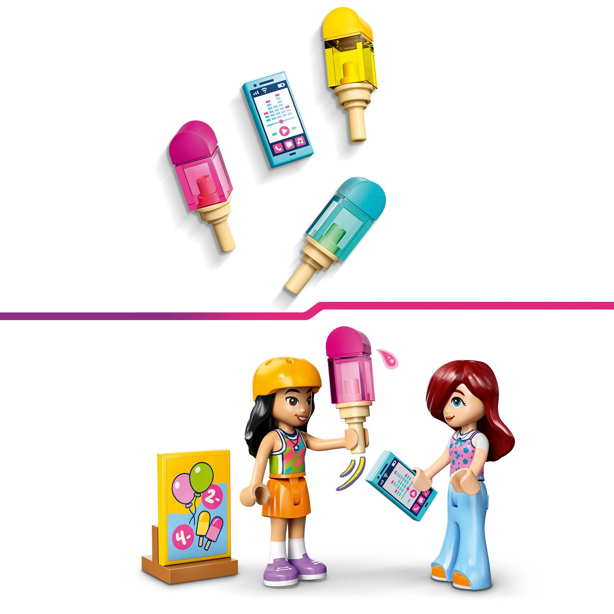LEGO® Pions de construction »Eis- und Luftballonstand (42692), LEGO Friends« Made in Europe