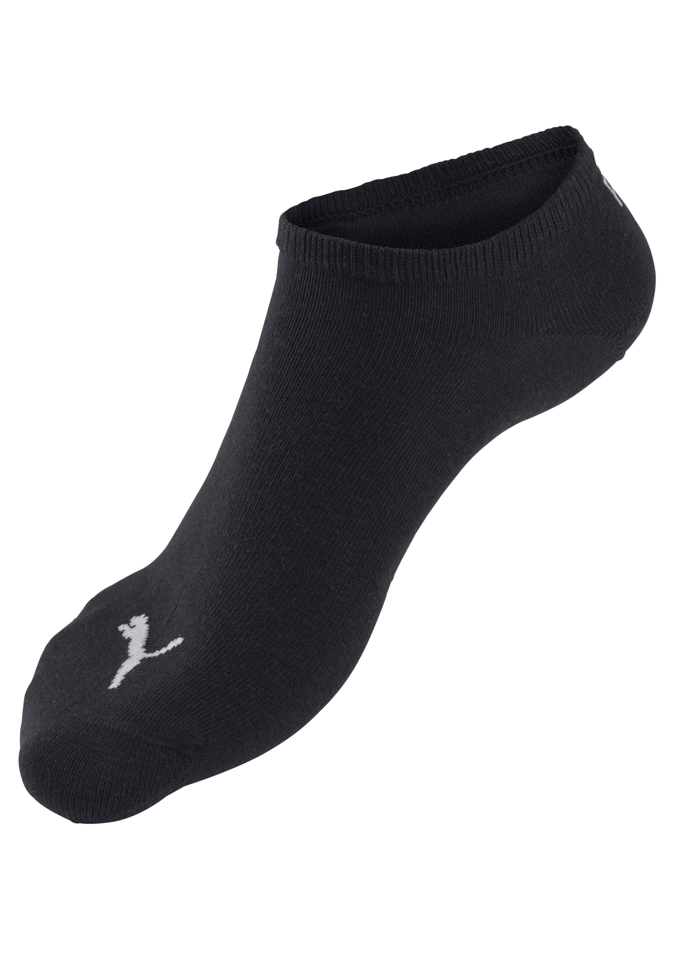 PUMA Chaussettes de baskets »PUMA UNISEX SNEAKER PLAIN 3P« 3 Paar, 3 cuis tlg. mit eingestricktem Markenlogo