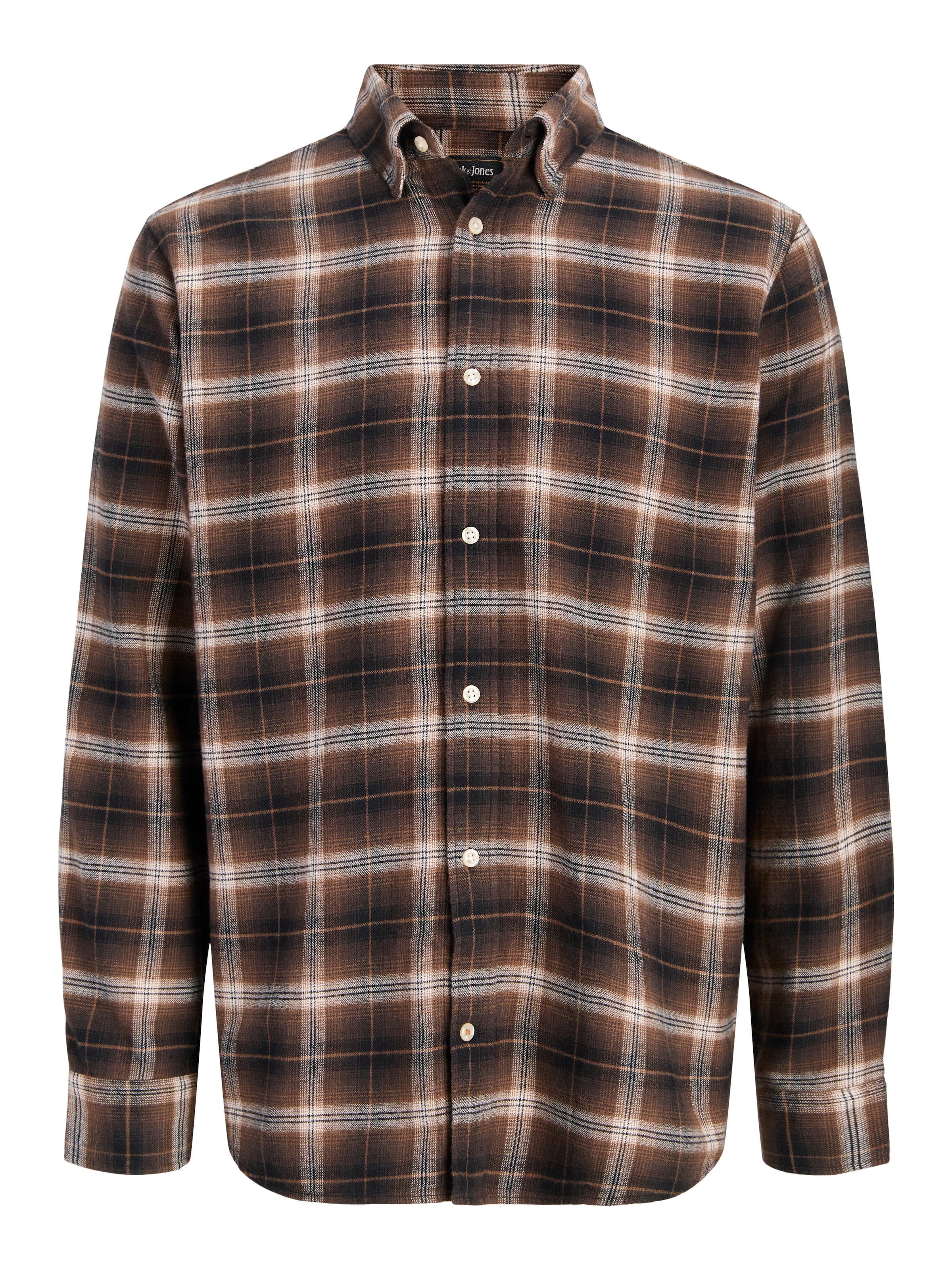Jack & Jones PlusSize Chemise à manches longues »JJEFIELD CHECK SHIRT LS SN PLS« coton, coupe décontractée
