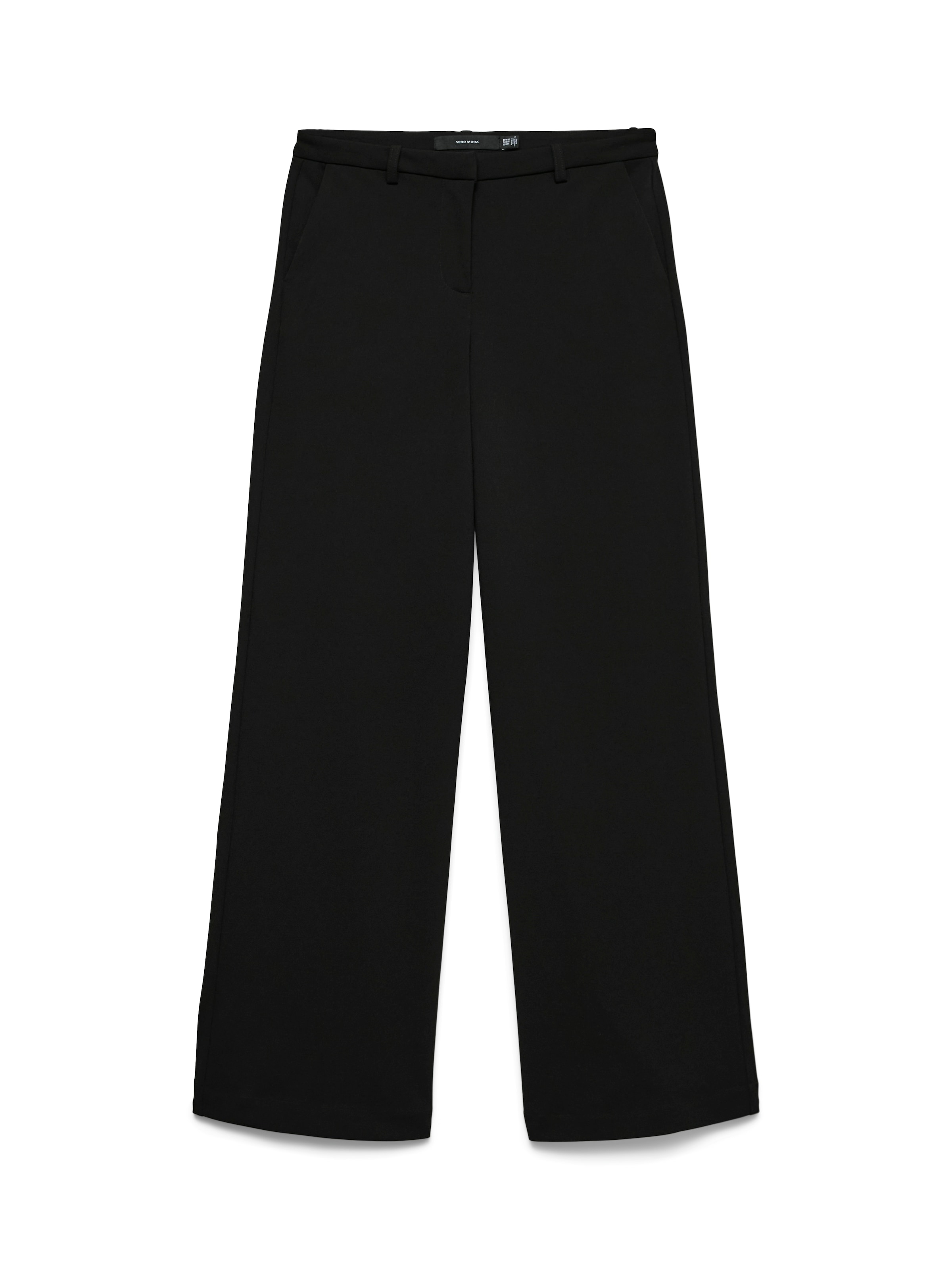 Vero Moda Pantalon de costume »VMZAMIRA MW WIDE PANT NOOS«  Mélange de matières, coupe large, taille régulière