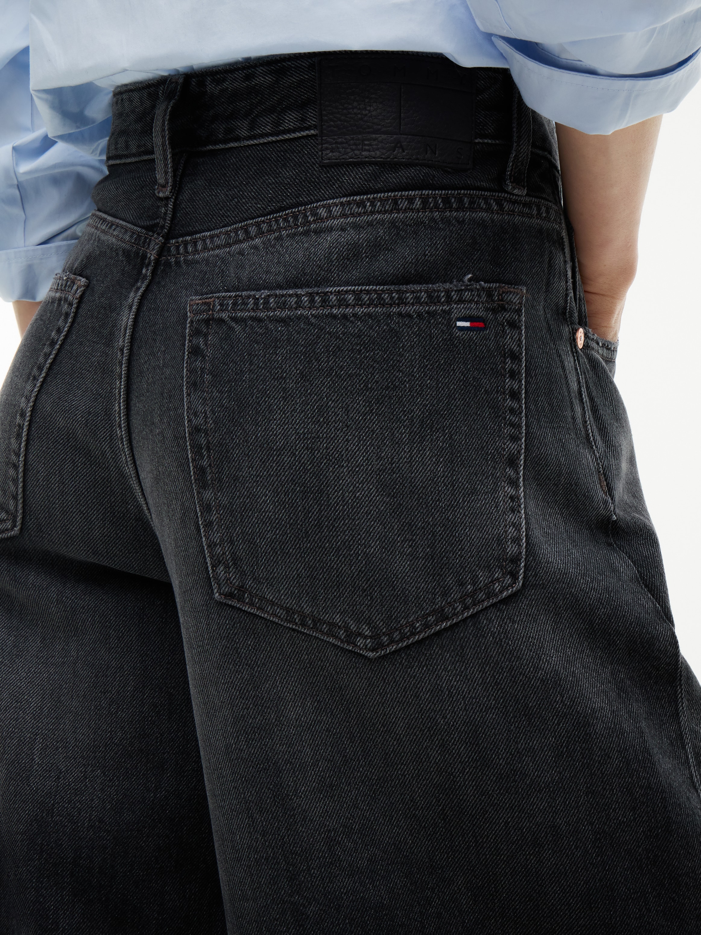 Tommy Jeans Loose-fit-Jeans »CHARLIE MID RISE LOOSE DJ6084« Baumwollmischung, loose fit