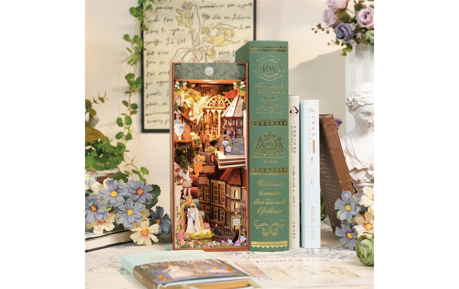   Kit de modèles réduits »Tonecheer Book Nook Shakespeare's Verse« 212 cuis tlg.