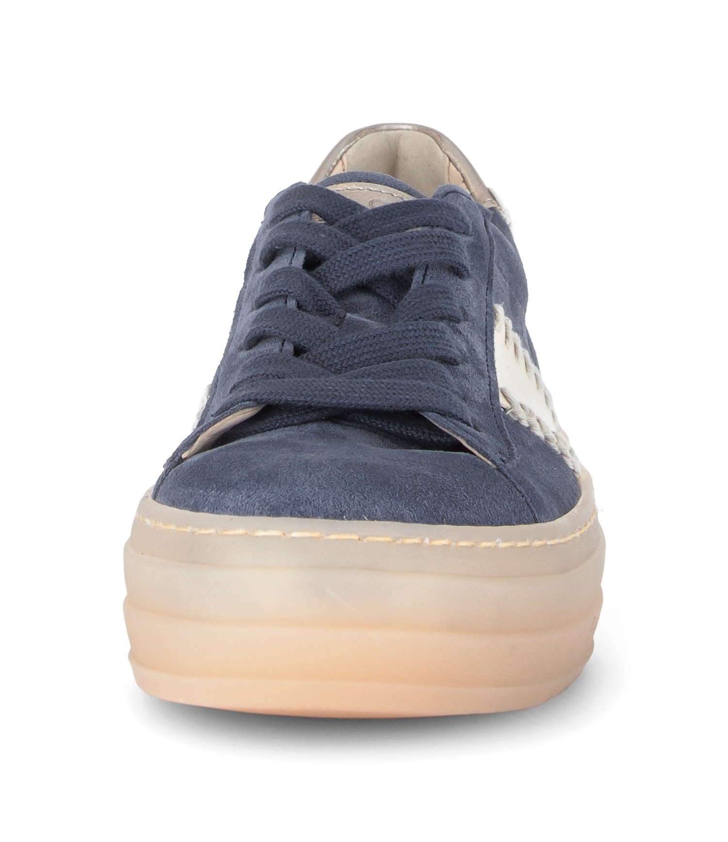 Gabor Baskets à plateforme  Chaussure de loisirs, chaussure basse, chaussure à lacets avec semelle transparente