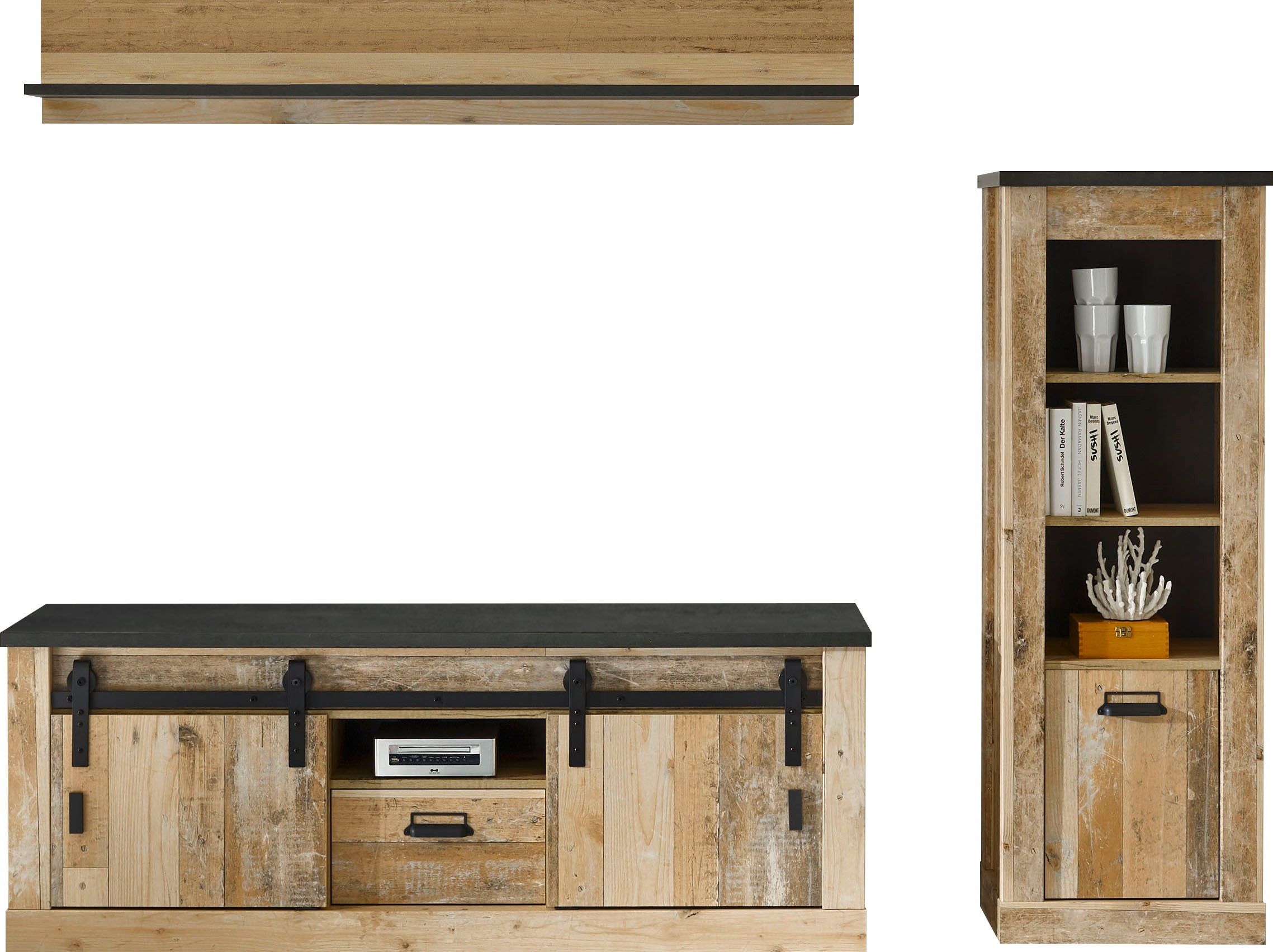 Home affaire Meuble mural »SHERWOOD« 3 cuis tlg.