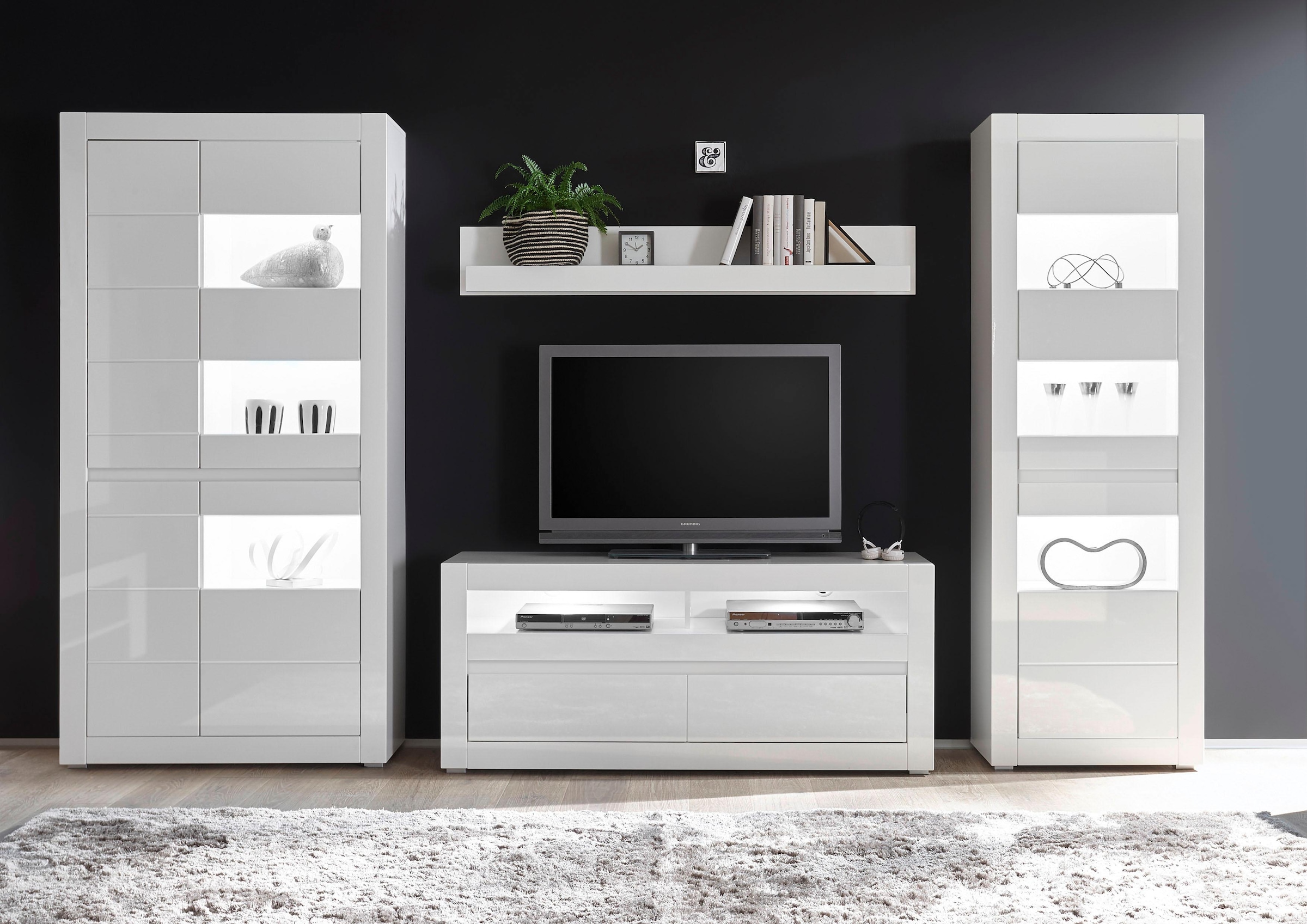 Home affaire Wohnwand »Carat« Set, 4 Stk. tlg.