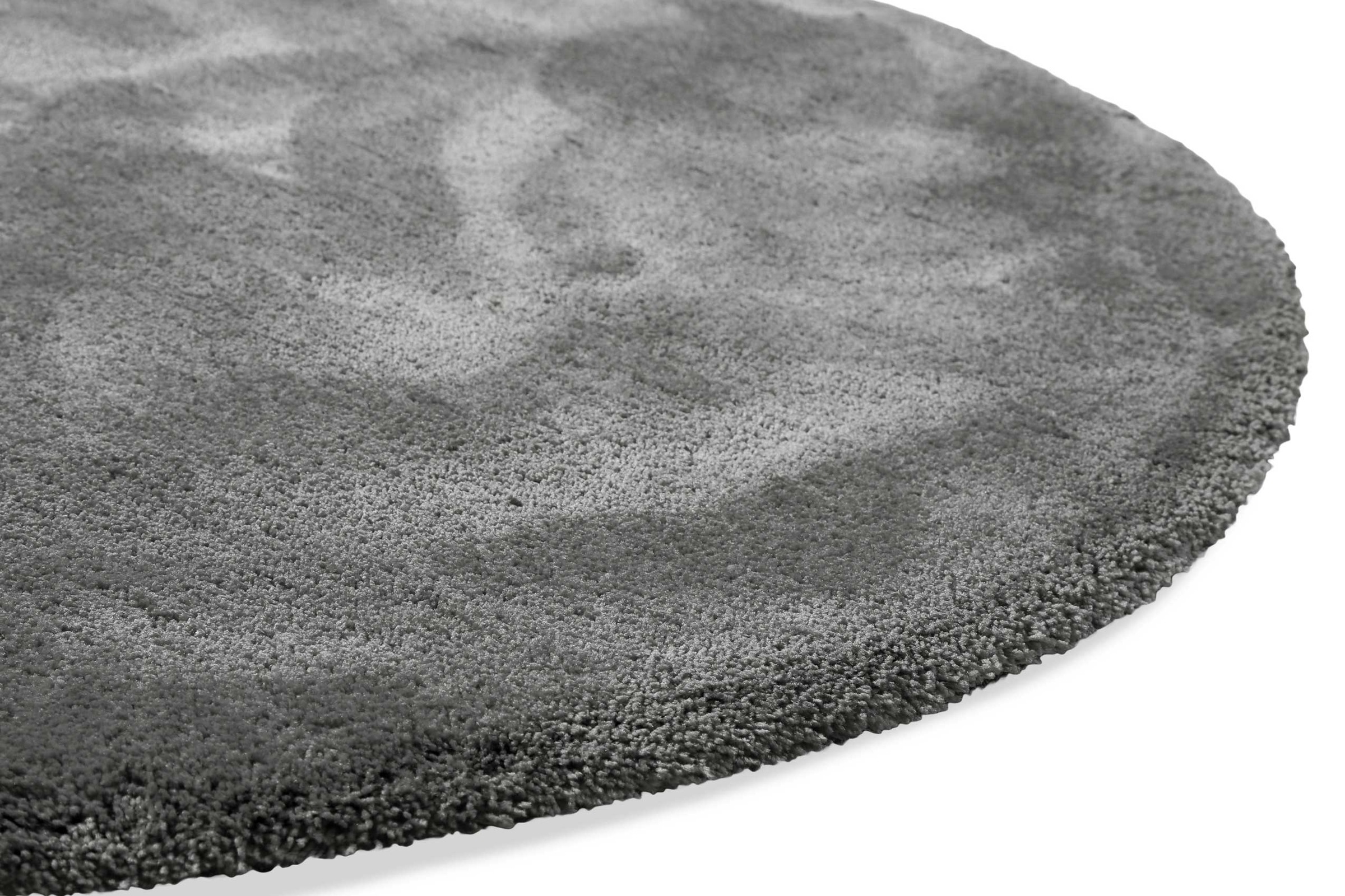 Wecon home Basics Tapis »Emilia« Rond 25 mm Höhe Tapis à poils longs, touffeté, moderne, uni, moelleux, salon