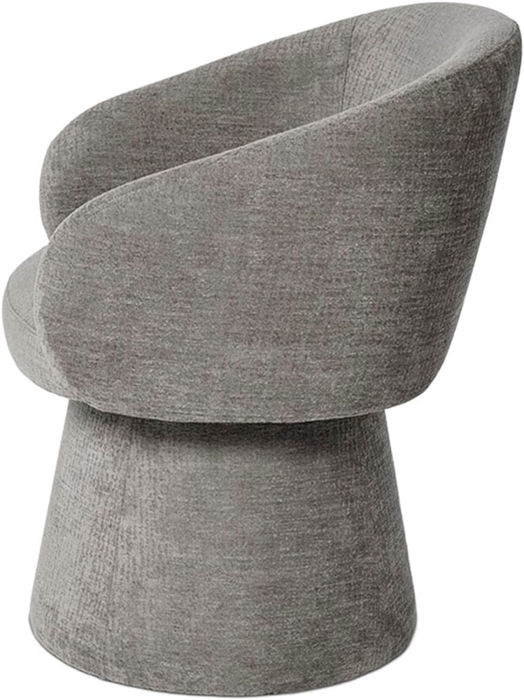 Jahnke Chaise avec accoudoirs »DUKE TWIST« () pivotant à 360°, rembourré, avec accoudoirs, pied conique recouvert de tissu