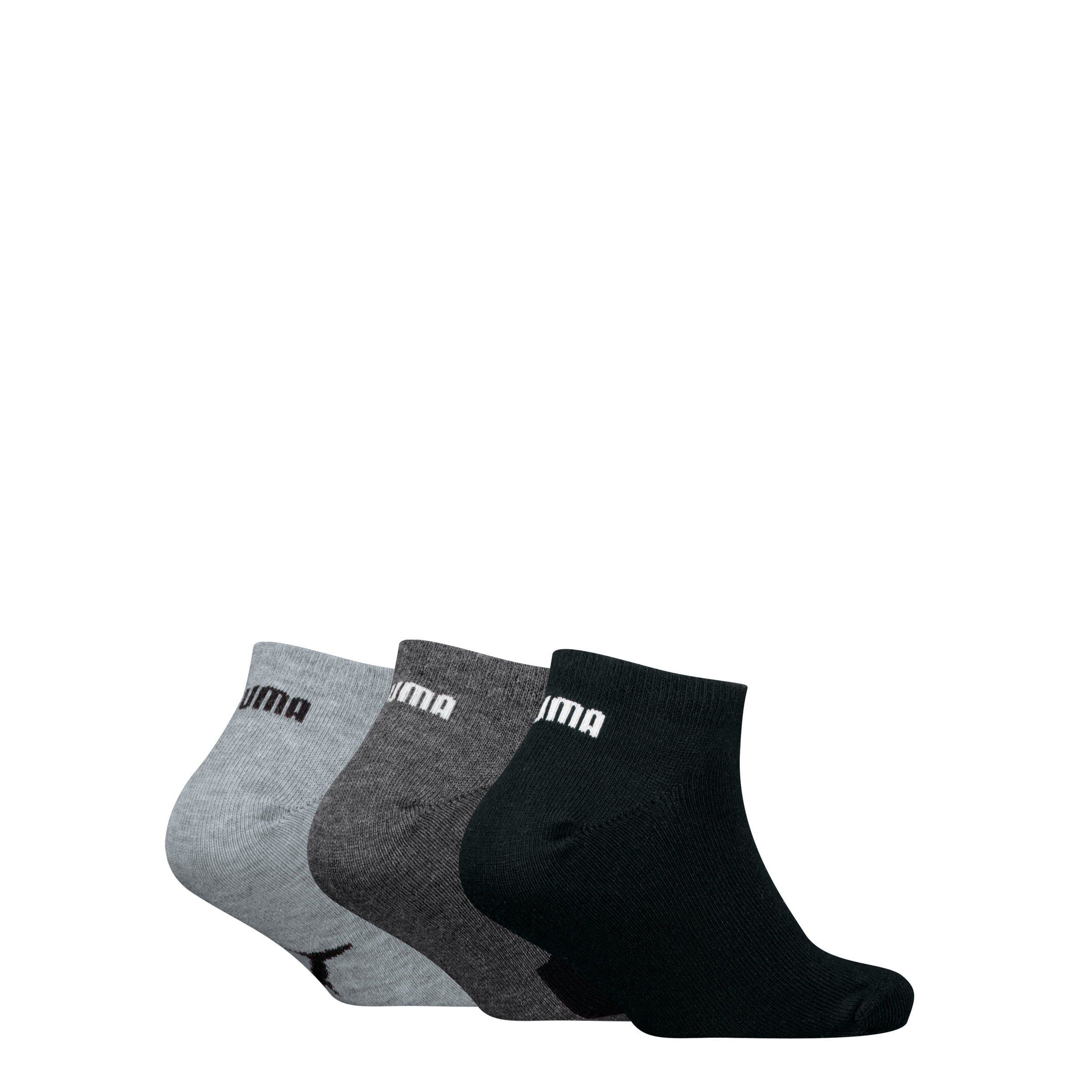 PUMA Sneakersocken »PUMA KIDS BWT SNEAKER 3P« 3 Paar,  Flache Zehennähte, Logo