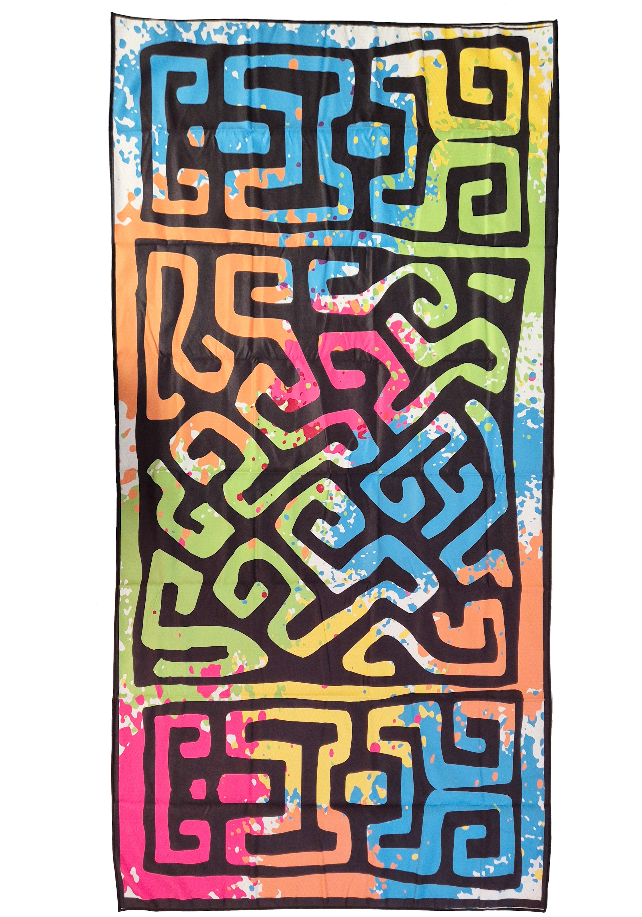 Capelli New York Strandtuch schnelltrocknend, platzsparend faltbar