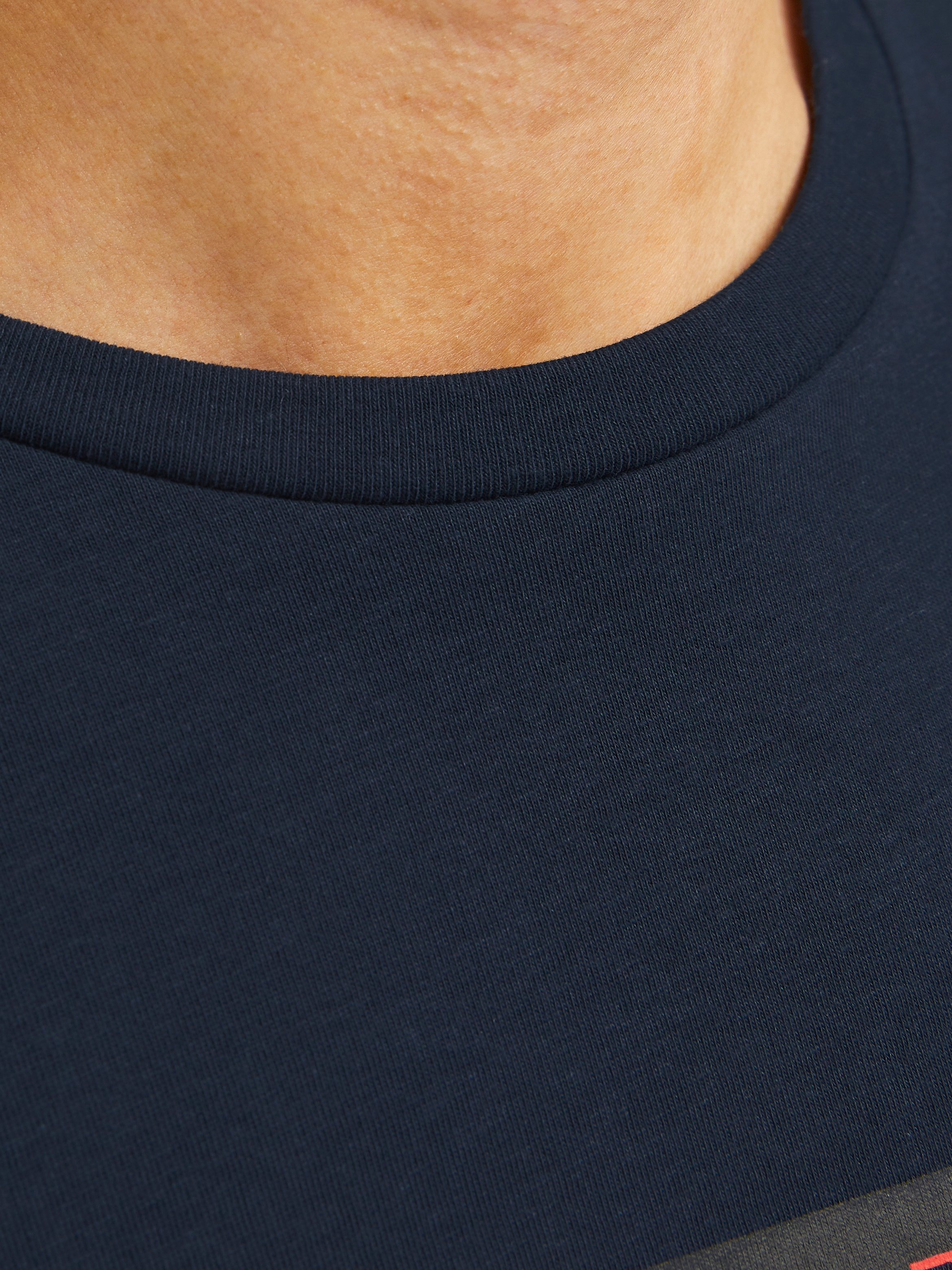 Jack & Jones Print-Shirt »JJHUDSON – Print-Shirt mit Rundhals und Loose Fit« bedruckt, modisch, loose fit, Jersey