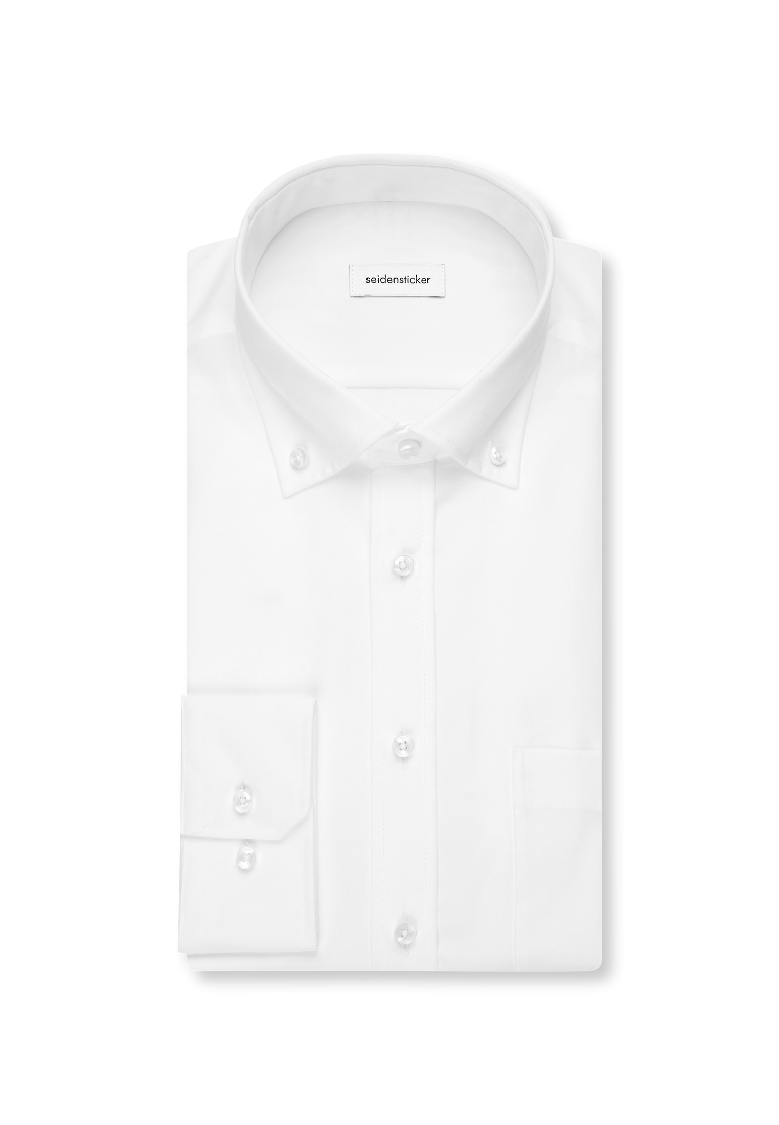 seidensticker Businesshemd »Schwarze Rose« Regular 1/1 Button-Down-Kragen Uni