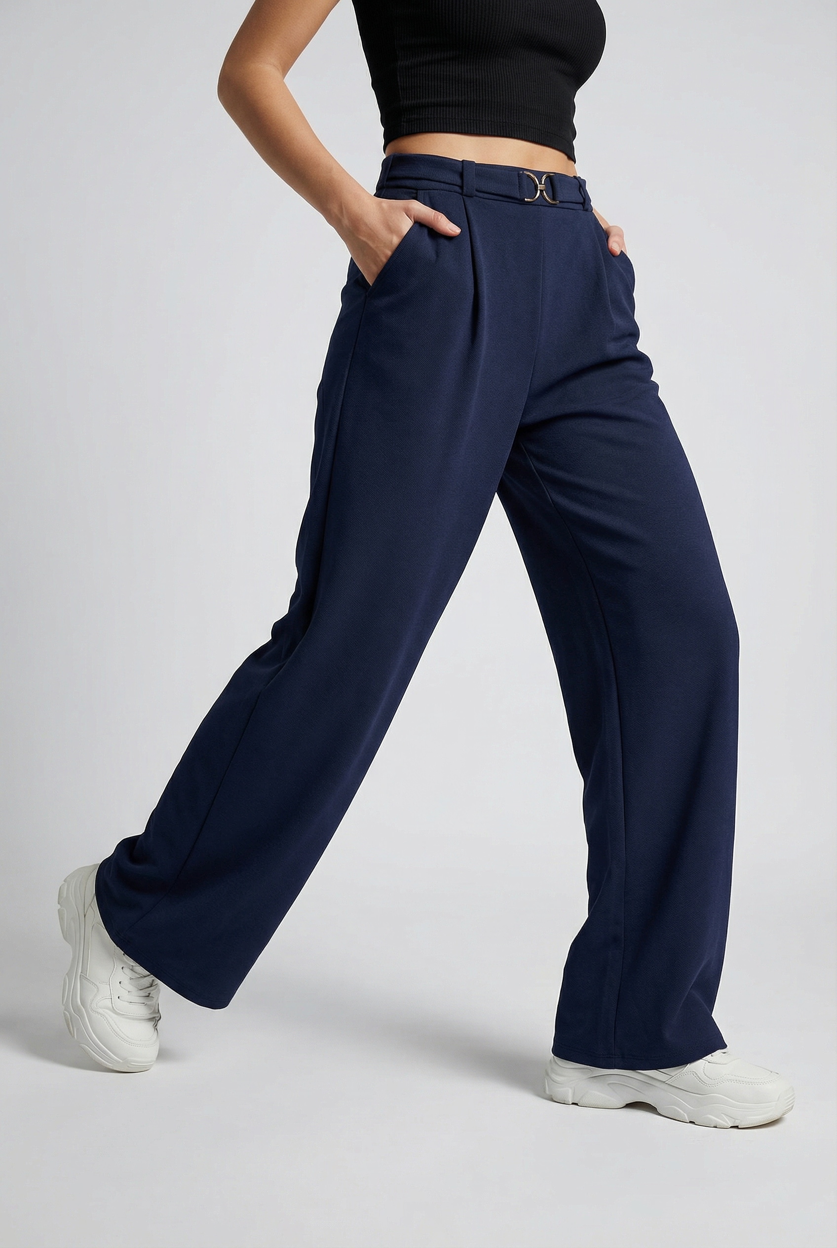 JDY Anzughose »JDYGEGGO LIFE BELT PANT JRS NOOS«