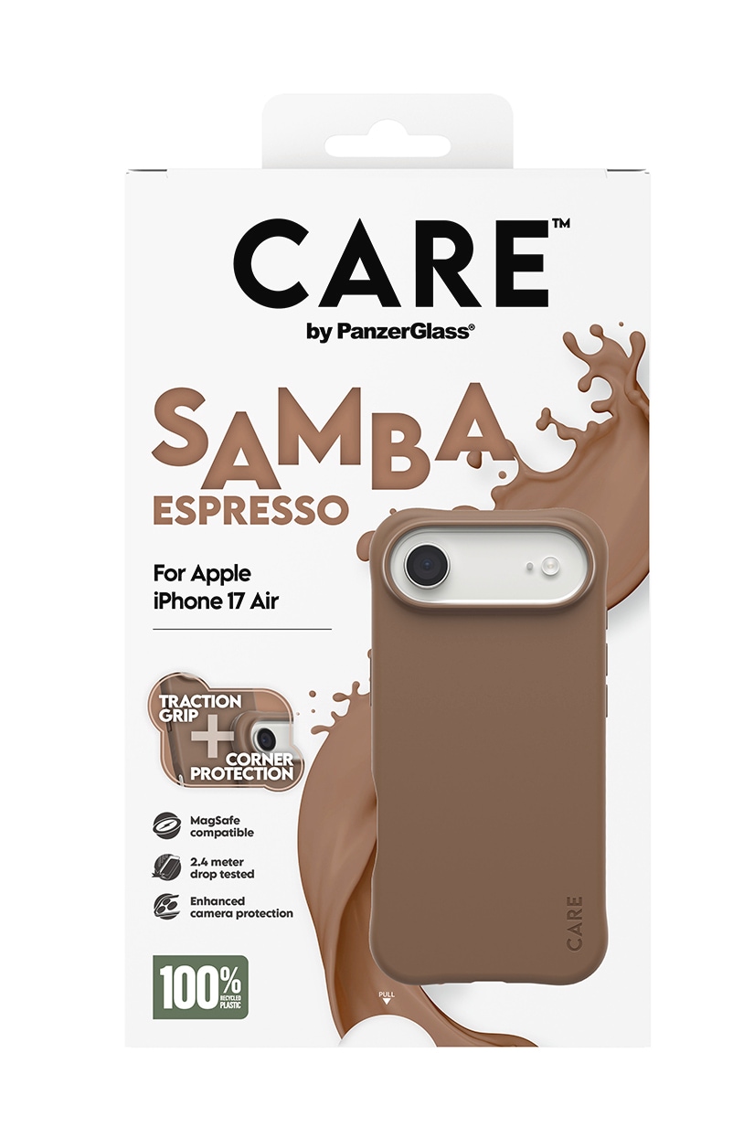 CARE by PanzerGlass Handyhülle »Samba MagSafe Case für Apple iPhone Air« Apple iPhone Air Backcover, Schutzhülle, Handyschutzhülle, Case, Schutzcase, stossfest
