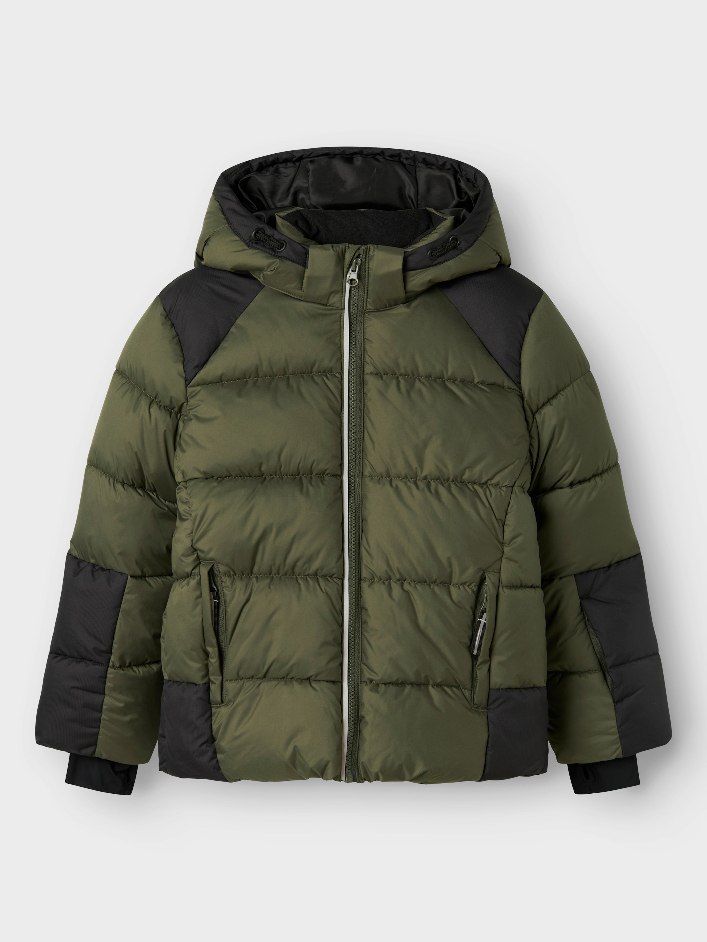Name It Skijacke »NKMMOTION05 SKI JACKET FO« mit Kapuze wasser- und winddicht, mit Skipasstasche