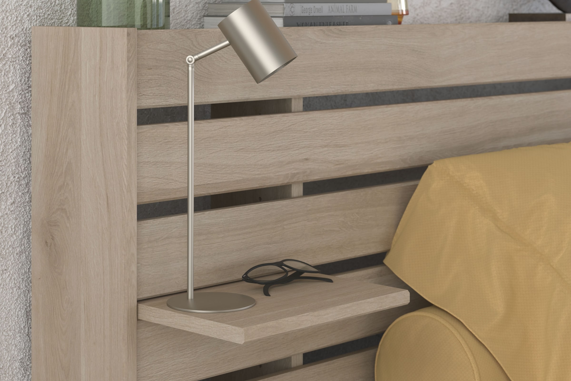 Parisot Schlafzimmer-Set »Parisot Escale« 3 Stk. tlg. Einsatz der Kommode drehbar - Eiche oder Weiss, viel Stauraum