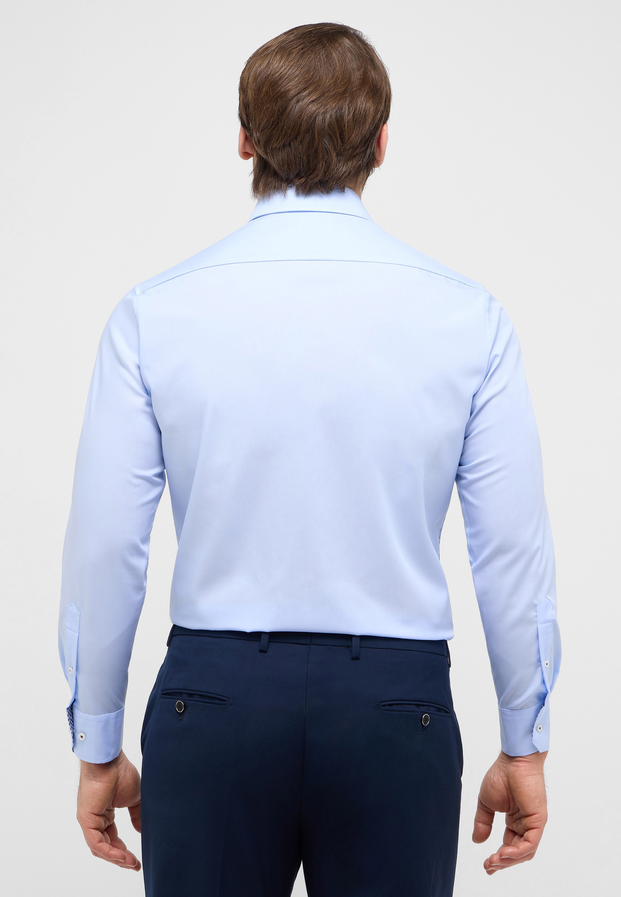 Eterna Langarmhemd »COMFORT FIT« NON IRON (bügelfrei)