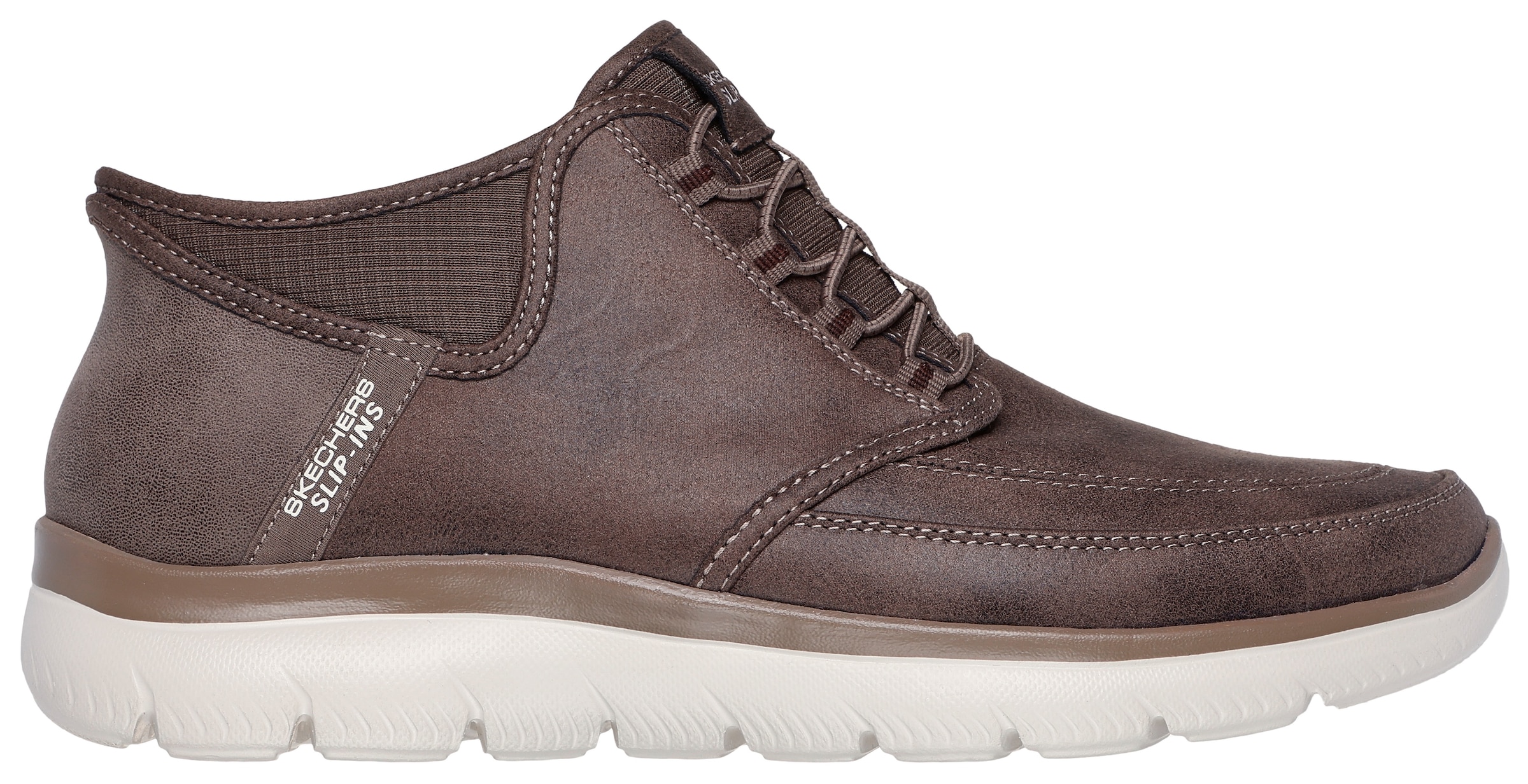 Skechers Baskets slip-on »SUMMITS«  , bottines à lacets, baskets Mid Cut avec Hands Free Slip-Ins™