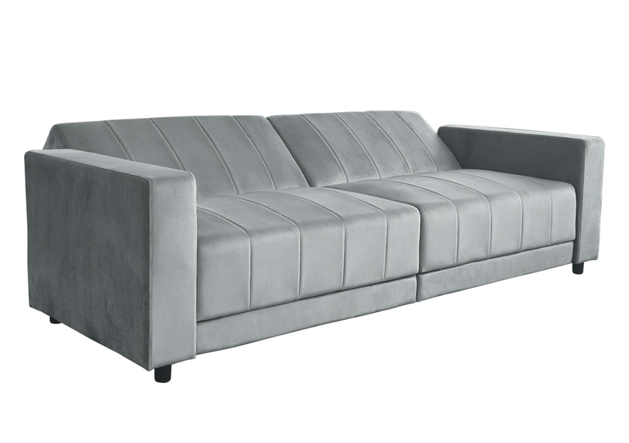 Dorel Home 3-Sitzer »Allie II Schlafsofa 225 cm« Bett-Funktion (108/190cm), Rückenlehne 2-teilig, mit Steppung