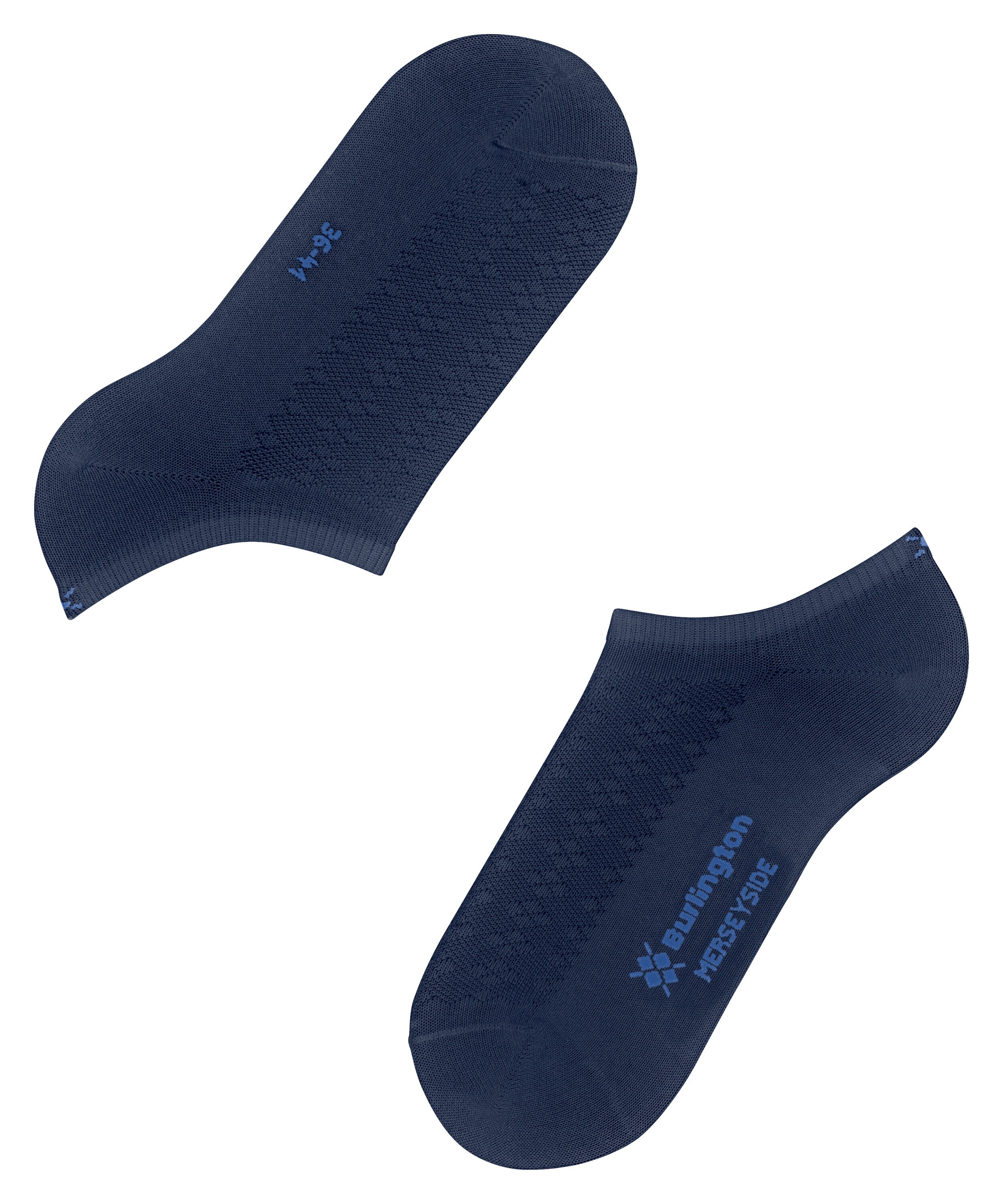 Burlington Sneakersocken »Merseyside« Einheitsgrösse 36-41, gemustert, atmungsaktiv