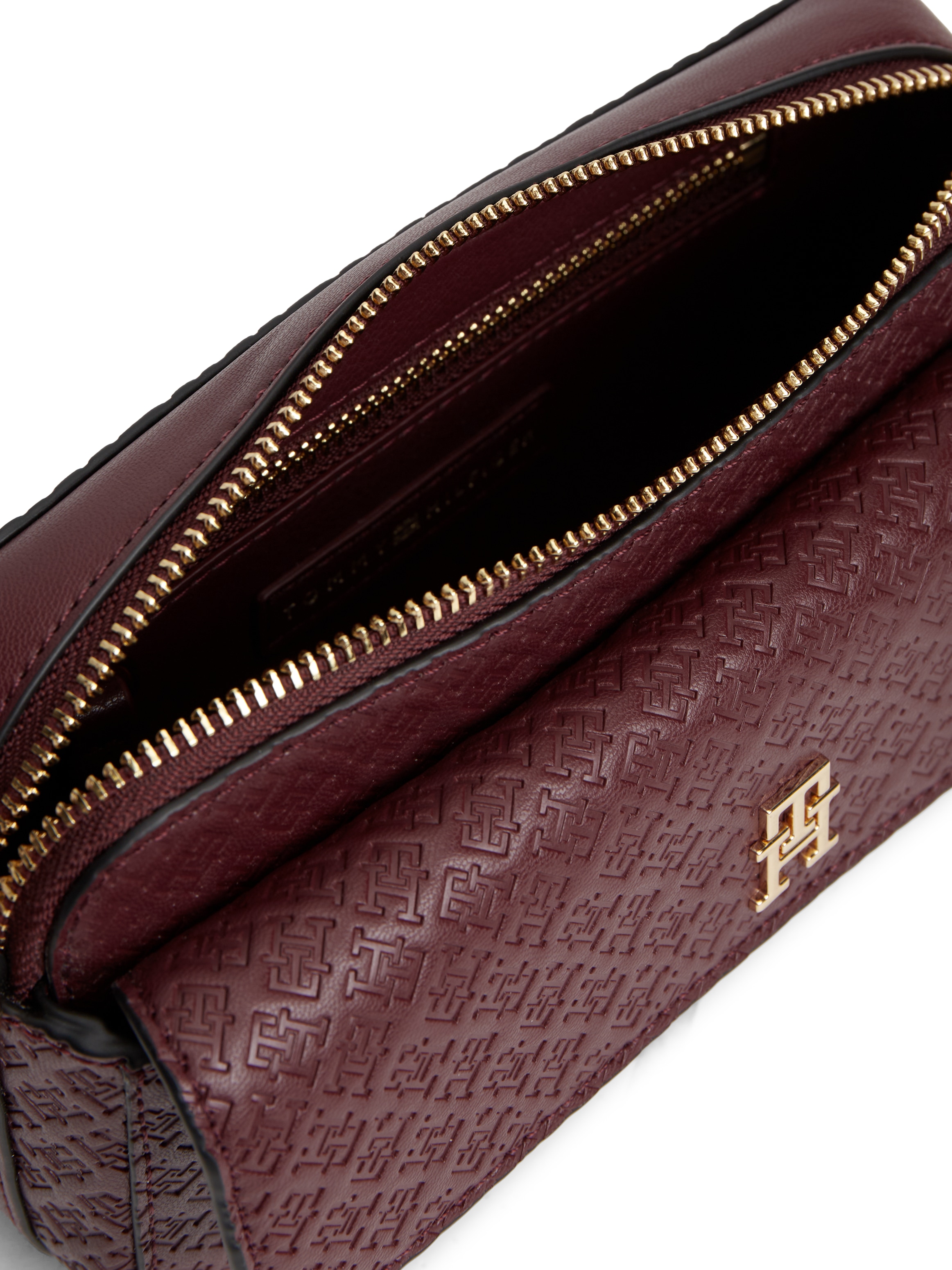 Tommy Hilfiger Sac à bandoulière »TH ICON CAMERA BAG MONO« Mini sac, sac bandoulière, sac à épaule avec embossage du logo TH