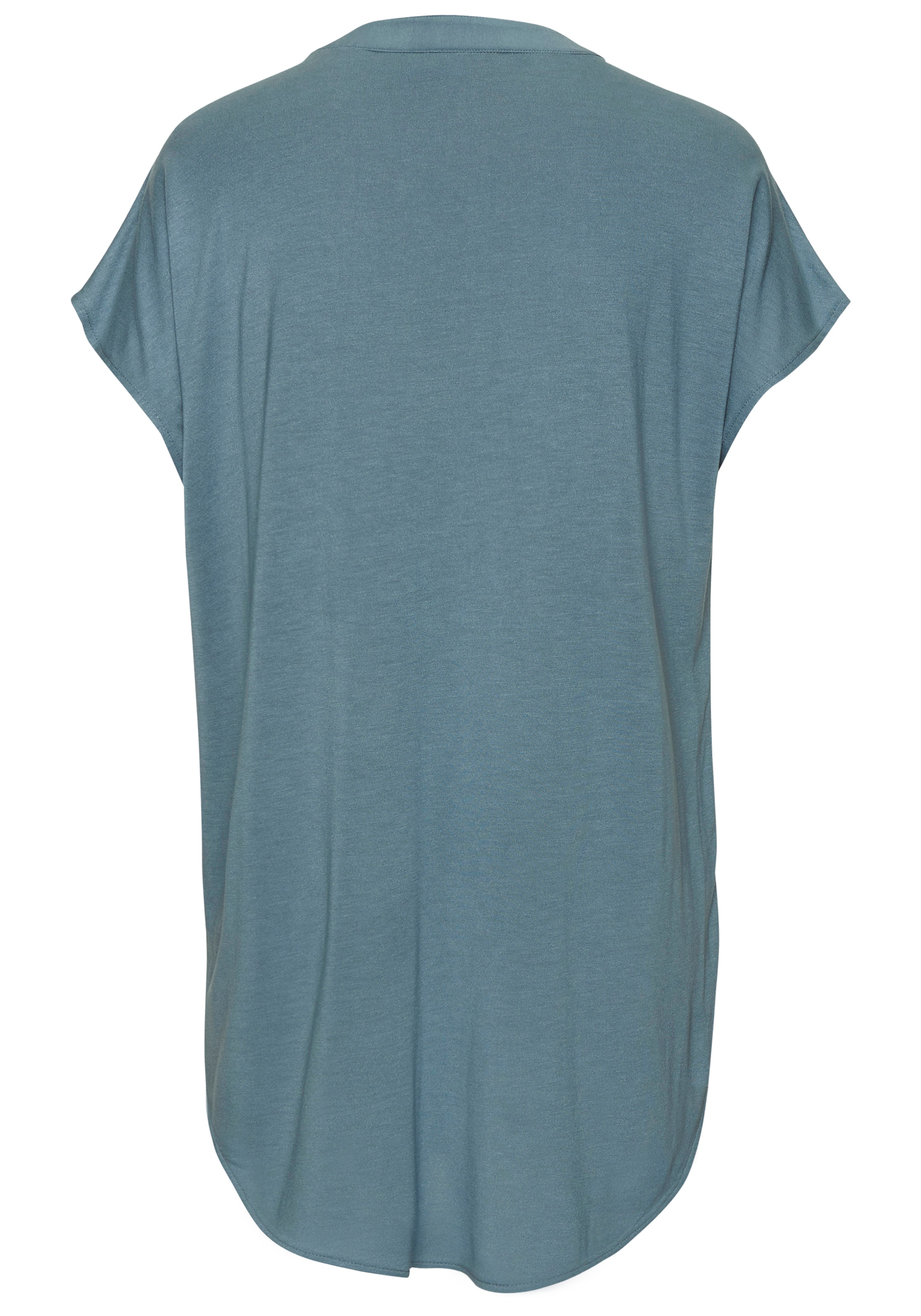 Beachtime by Lascana T-shirt long en mélange de matières