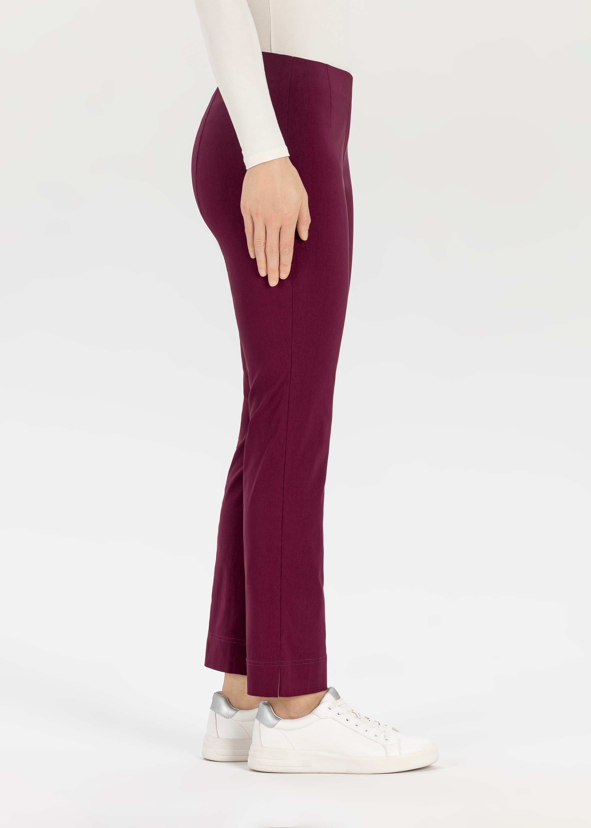 Stehmann Stretch-Hose  mit Schlitz