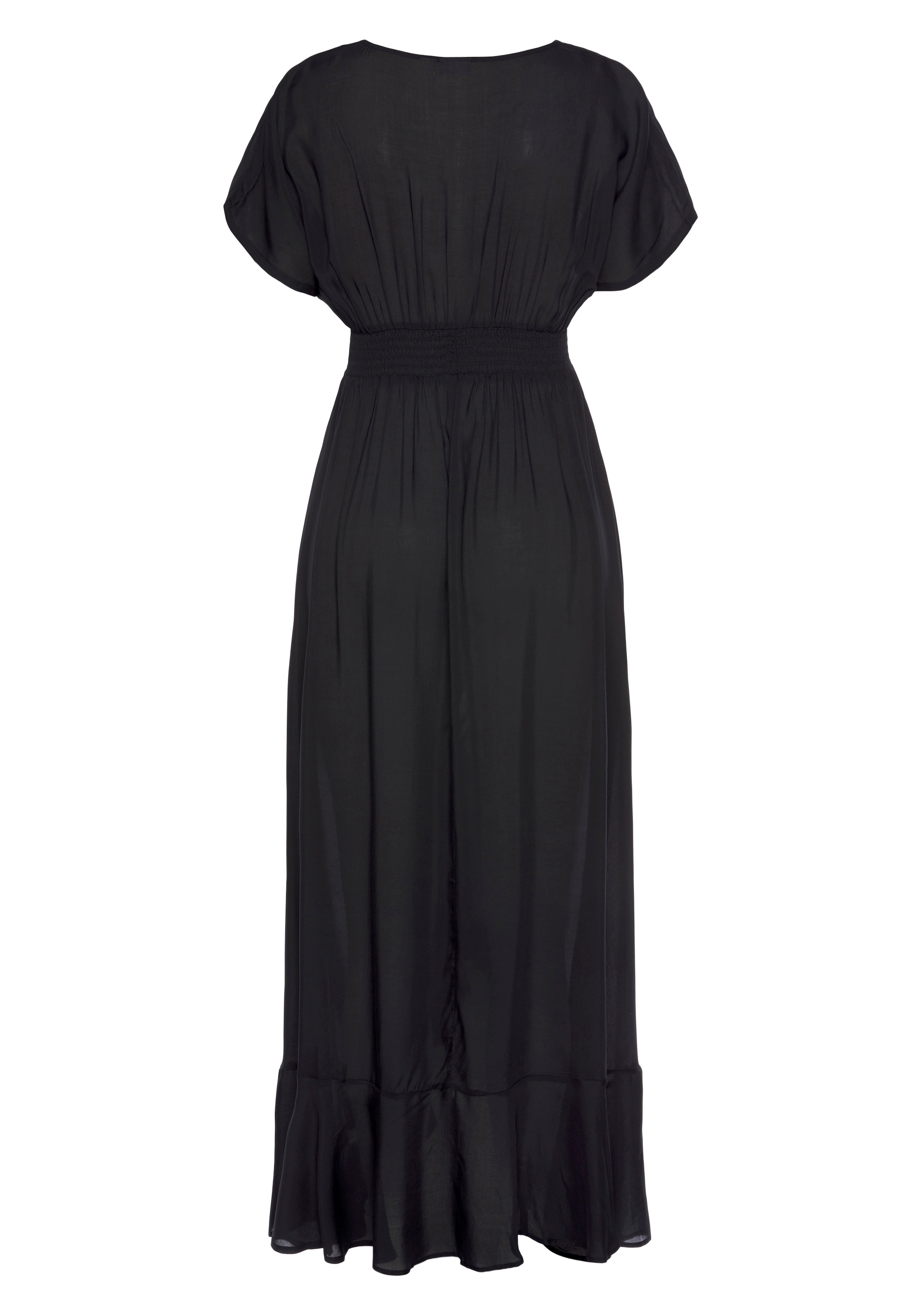 LASCANA Robe de plage avec rubans à nouer